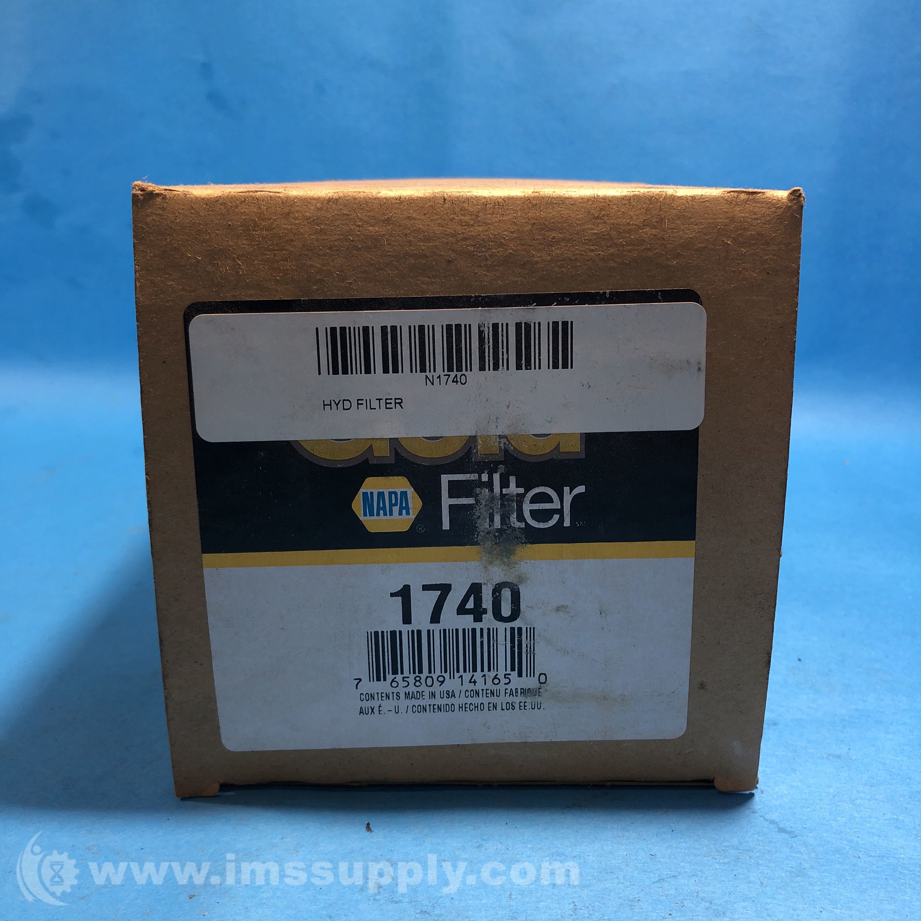 Napa 1740 Gold Fluid Power Hydraulic Filter IMS Supply