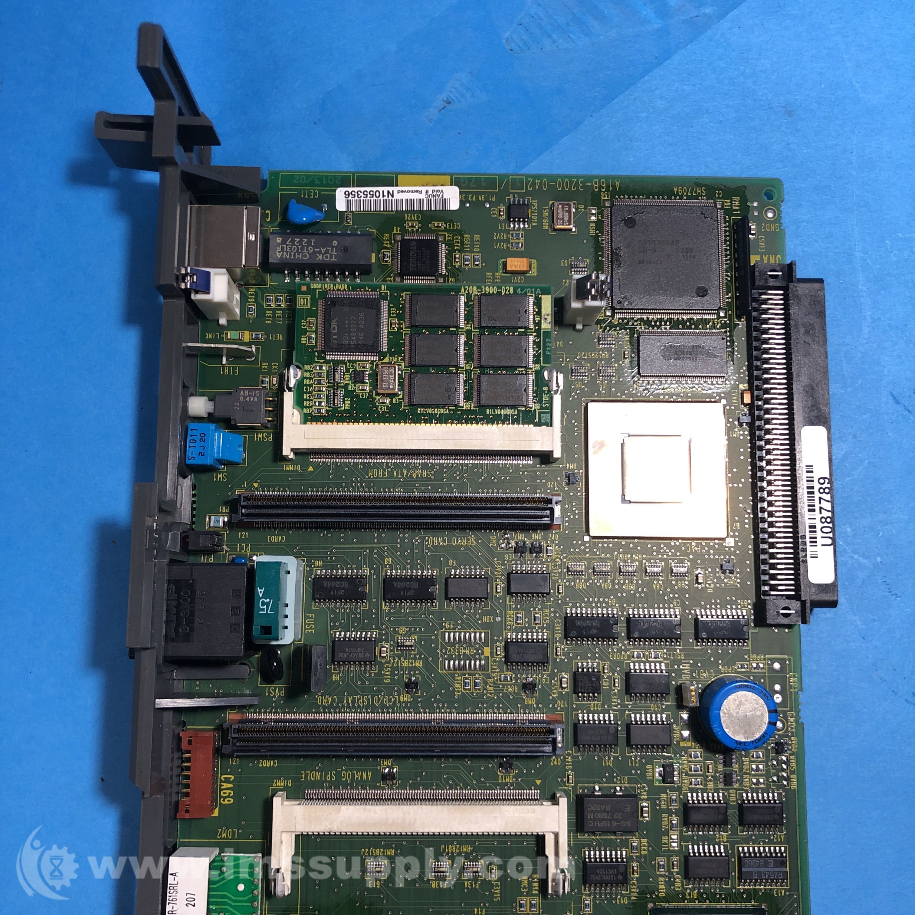 6A031 A16B-3200-0231 01A プロセスボード 動作保証 Fanuc A16B-3200-0421 18i Standalone CPU Card - IMS Supply