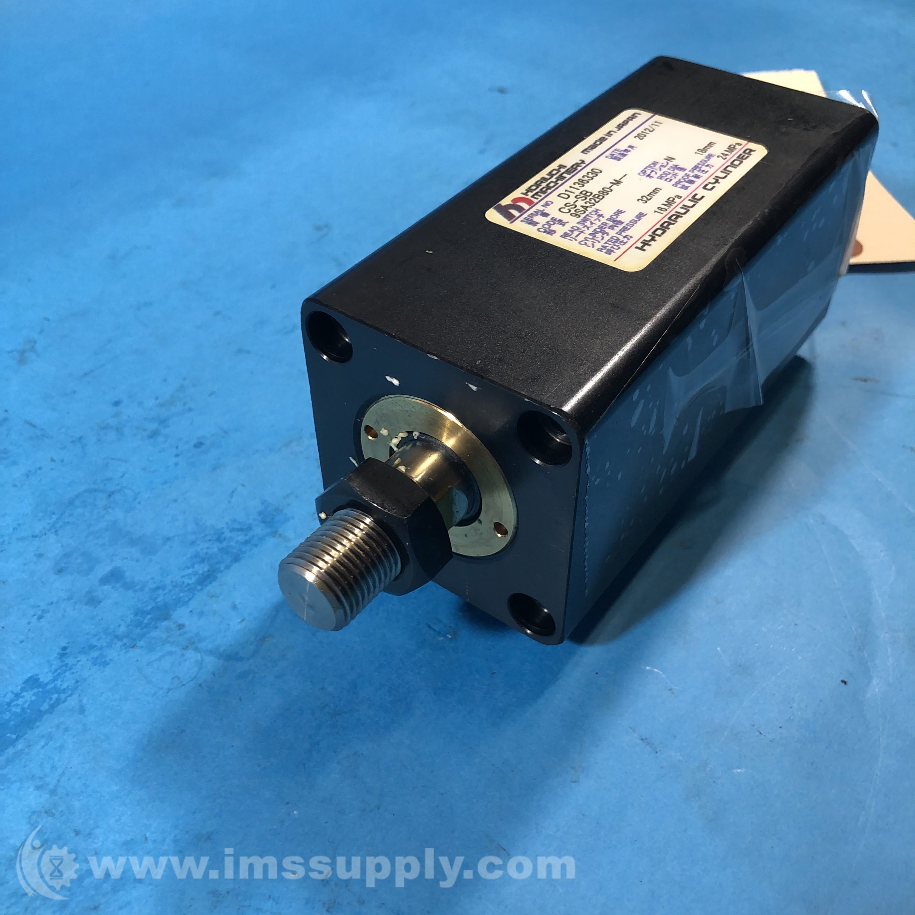 Horiuchi Machinery Co CSSB 9SA32B80M Hydraulic Cylinder IMS Supply