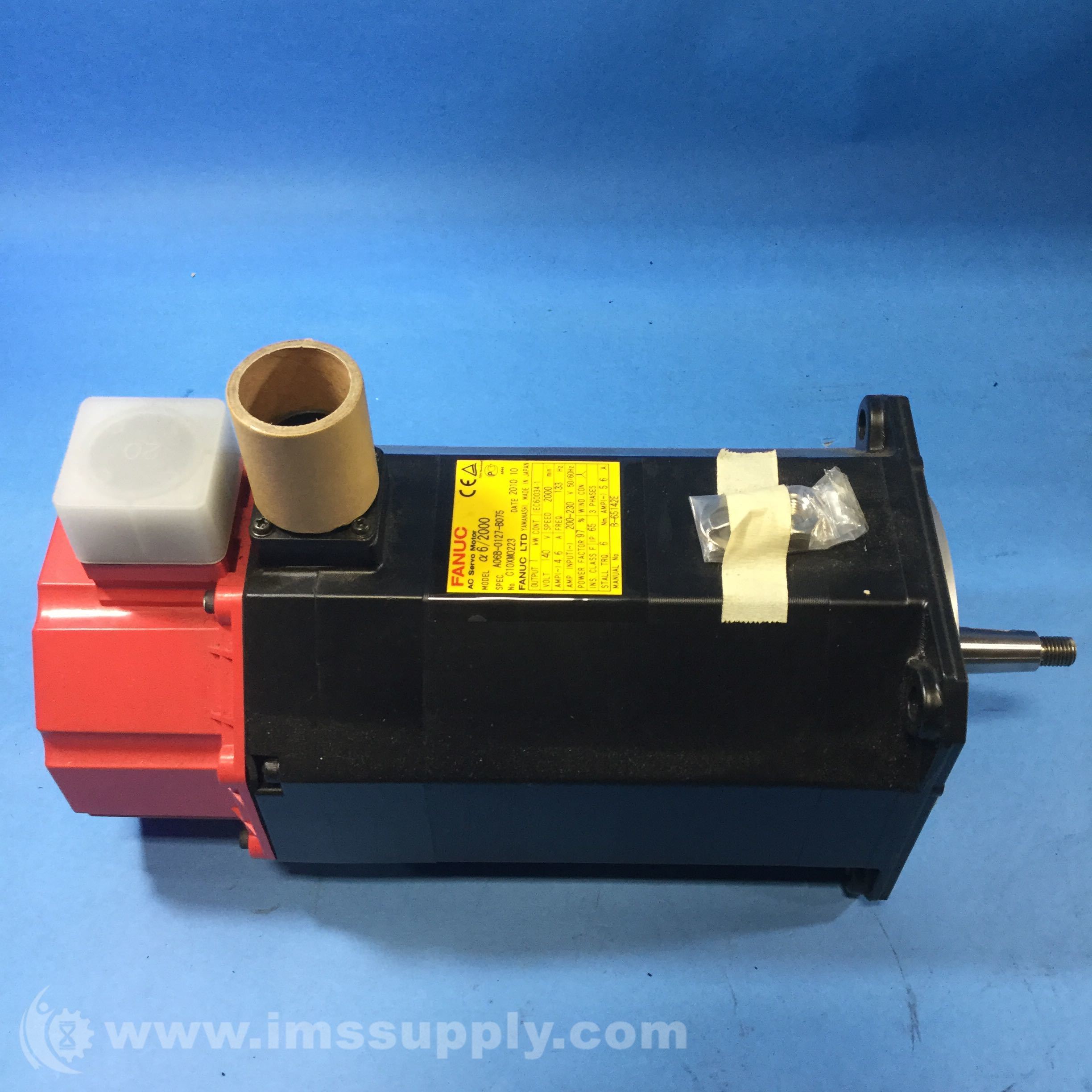 【超特価】 Motor Servo AC A06B-0127-B075 Fanuc - Supply IMS ダウントランス、降圧器