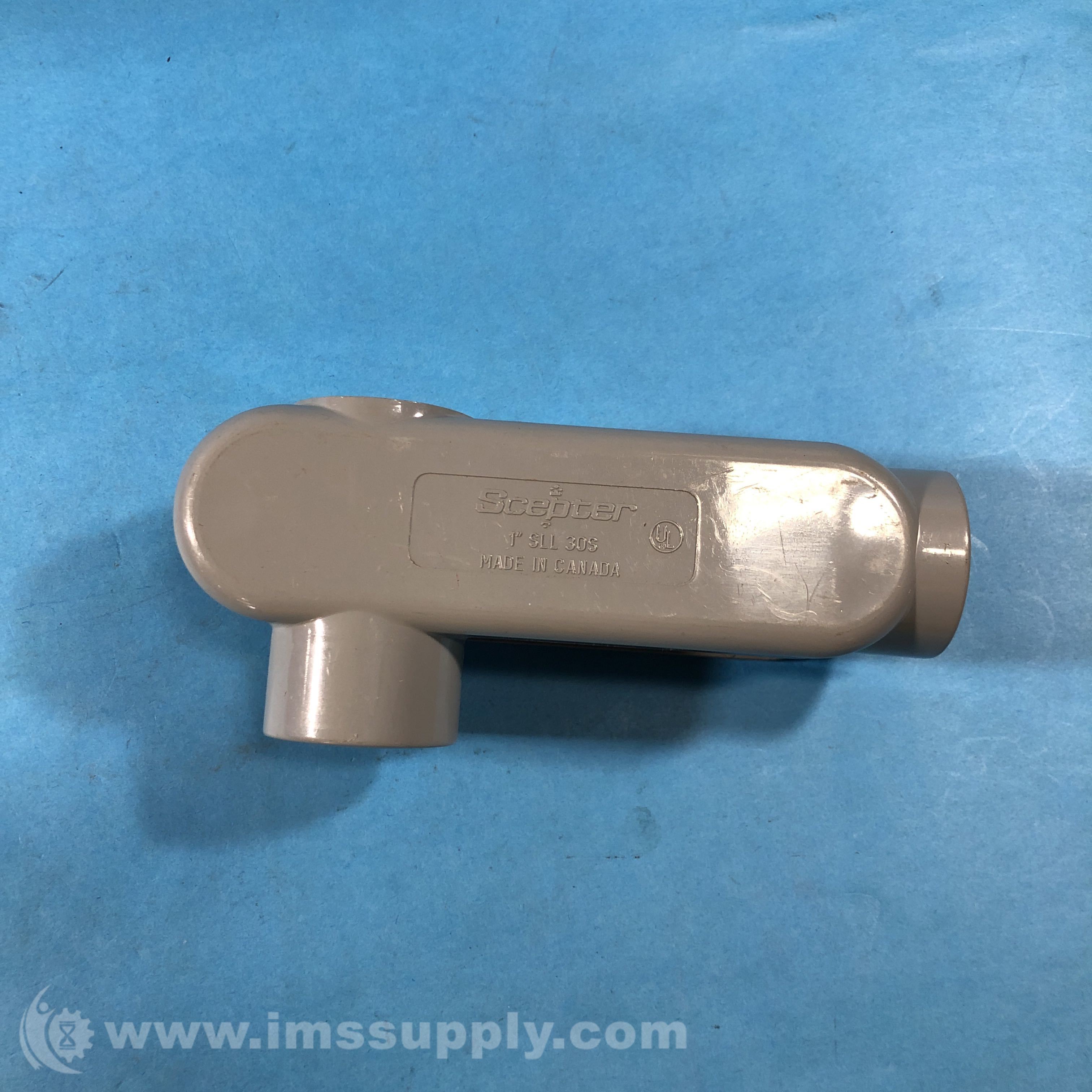 Scepter SLL 30S 1 in Conduit Fitting PVC Type-LL COnduit Access B - IMS ...