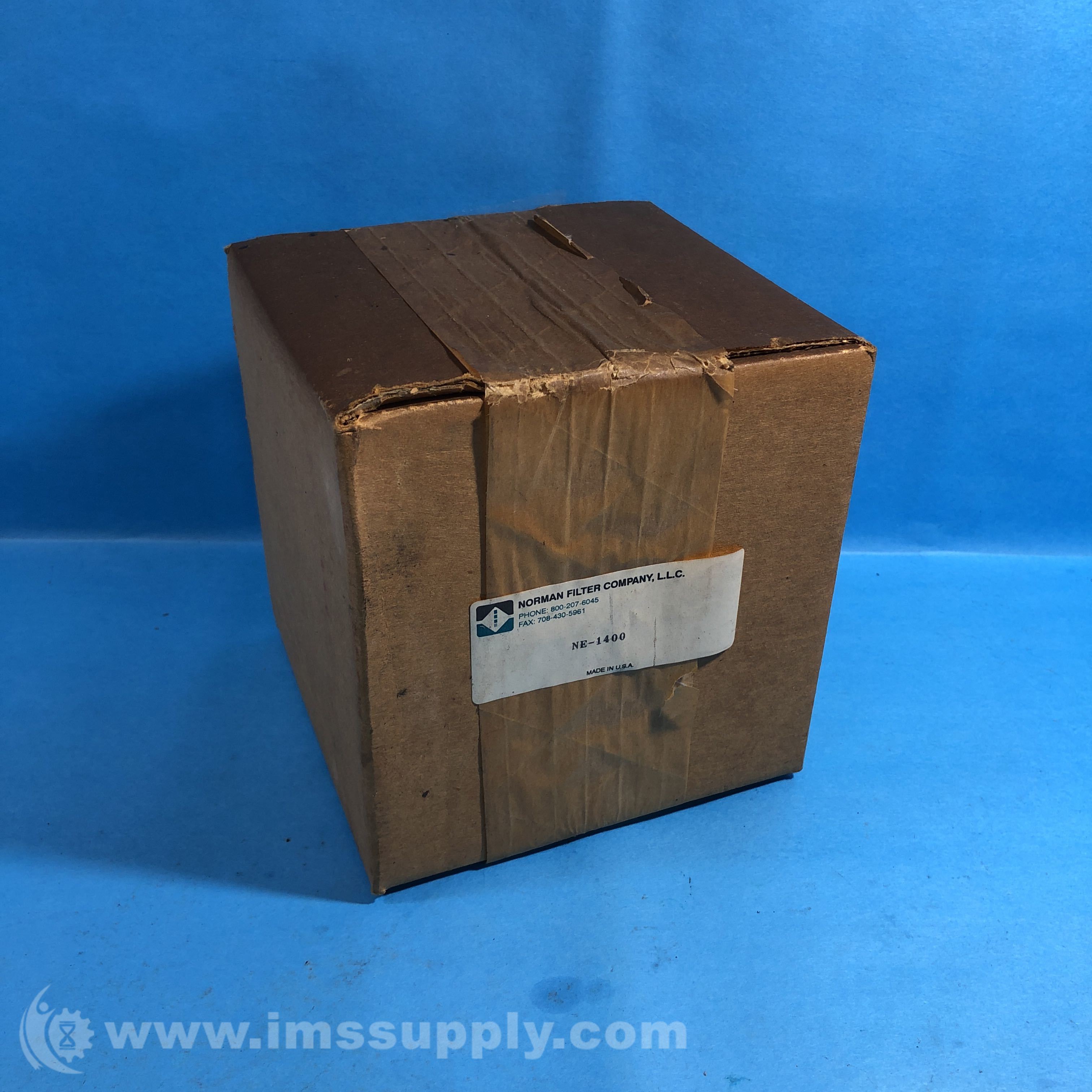 Norman Filter Company NE1400 InLine Lube Filter IMS Supply