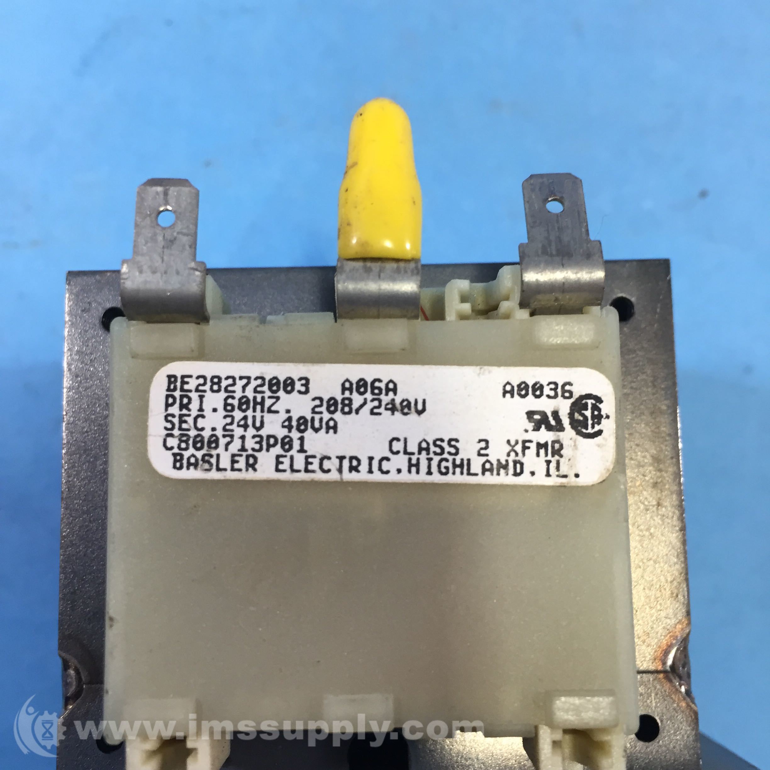 Basler Electric BE28272003 Transformer IMS Supply