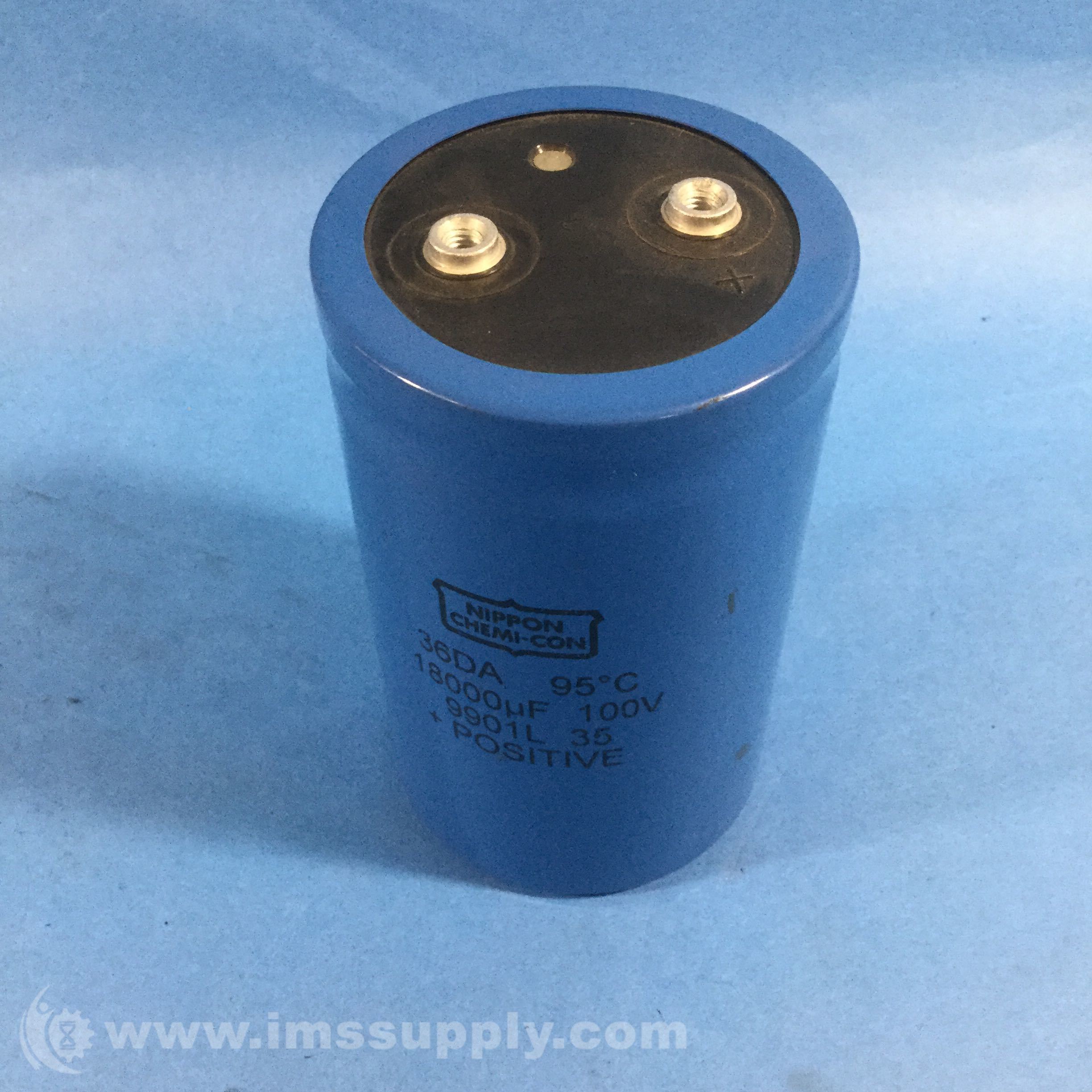 が大特価！ Capacitor, 36DA Chemi-Con Nippon 18000uF, Supply IMS - 95C 100V, その他