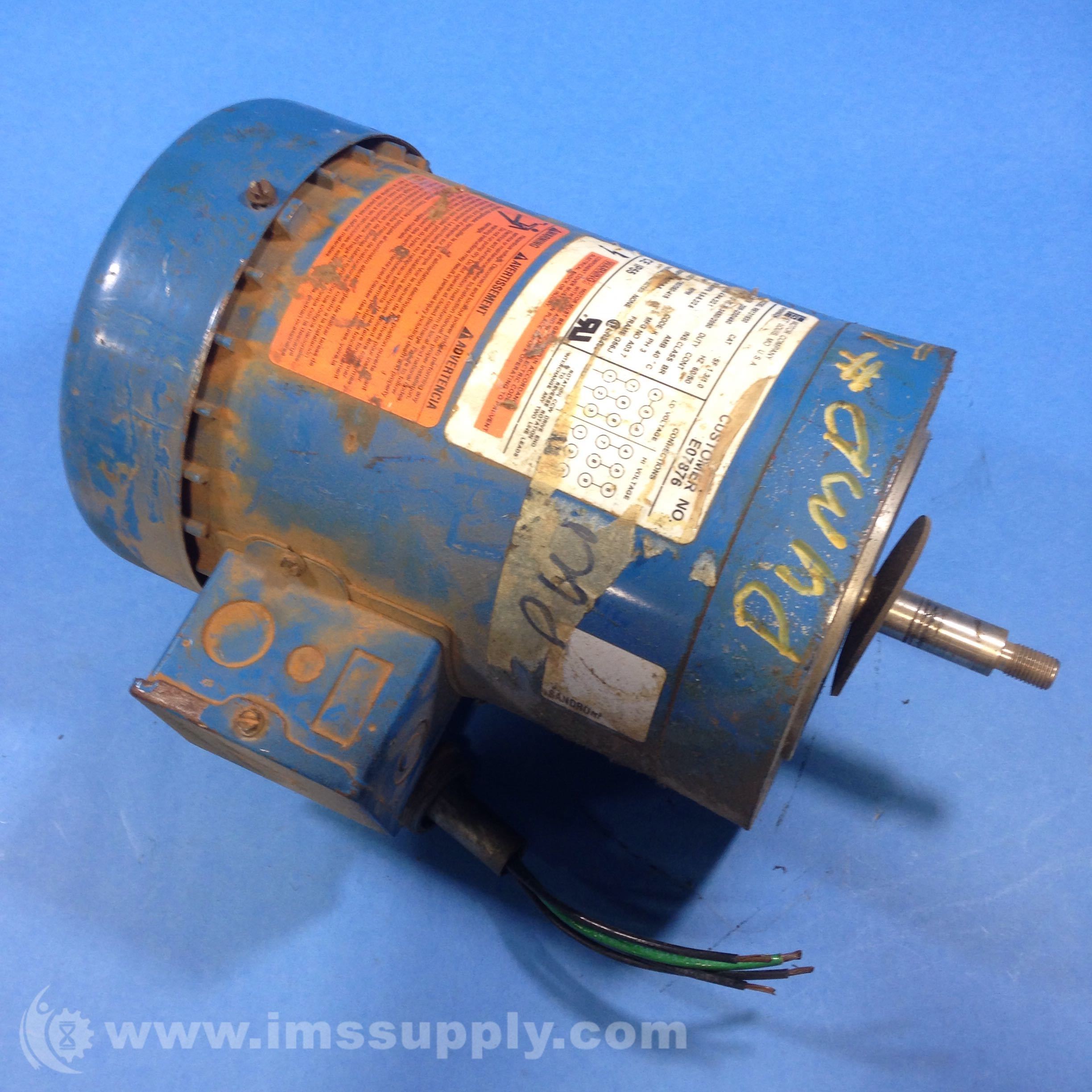 Emerson R6131830 1/2 HP Motor - IMS Supply