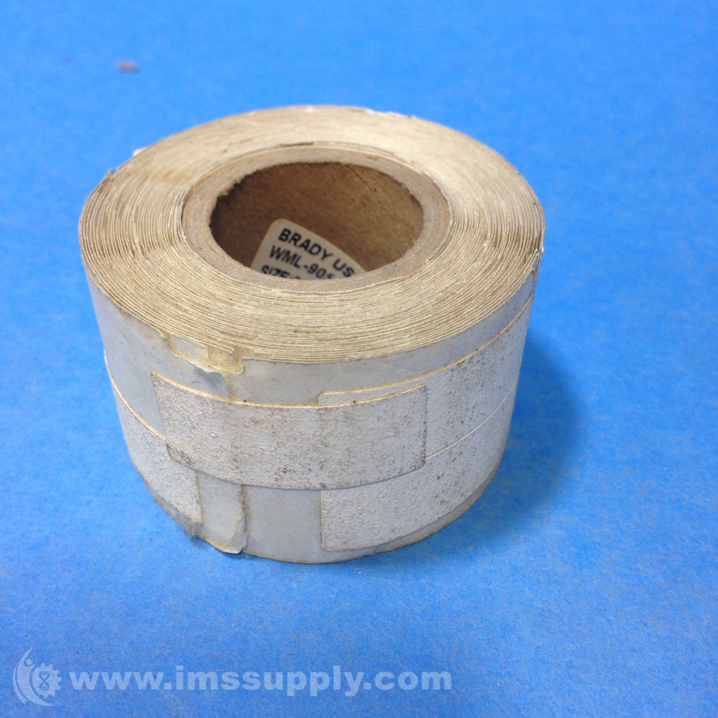 Brady WML-905-502-2S Polymer Coated Cloth Labels - IMS Supply