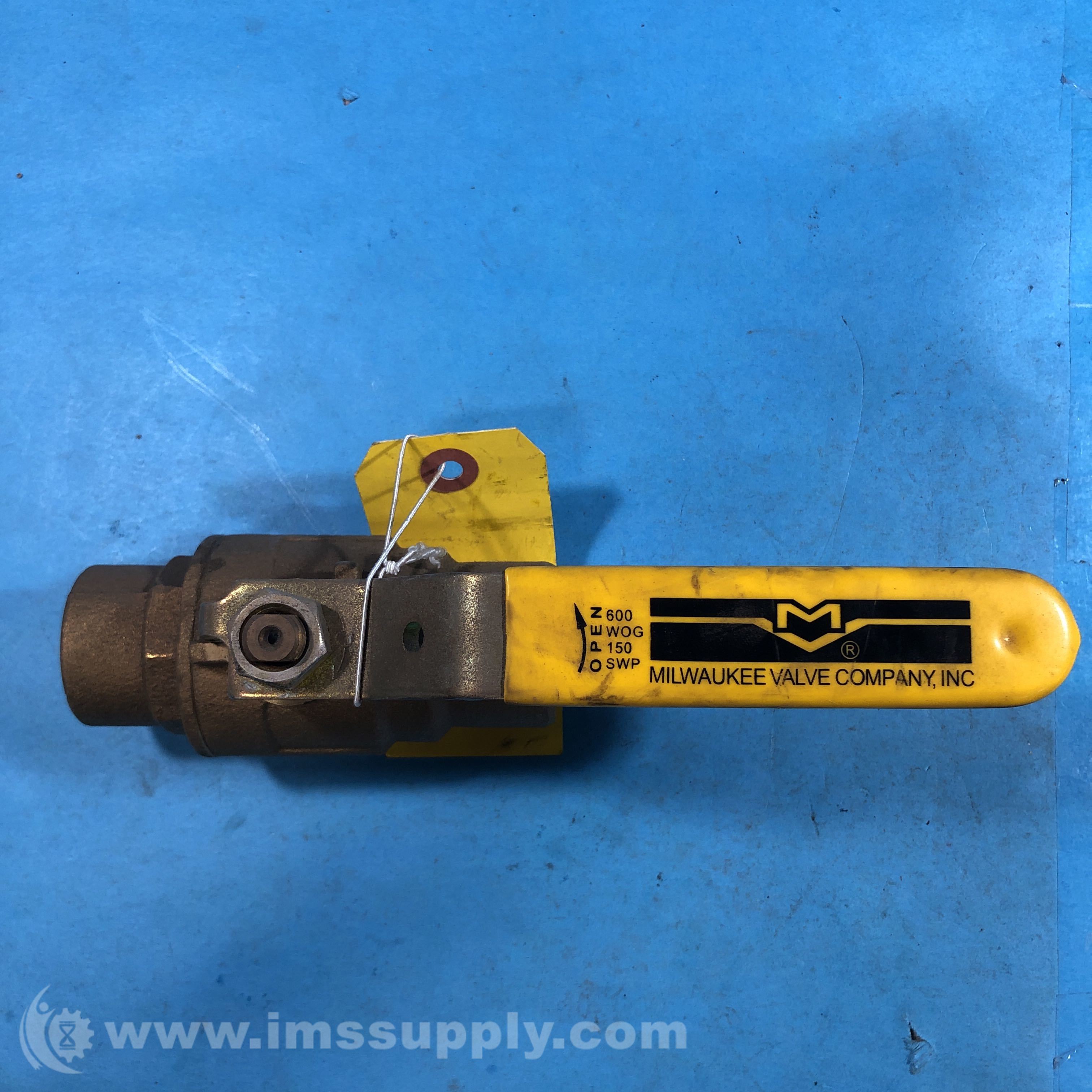 Milwaukee Valve BA-150 A 114 Size 1-1/4 Inch Ball Valve - IMS Supply