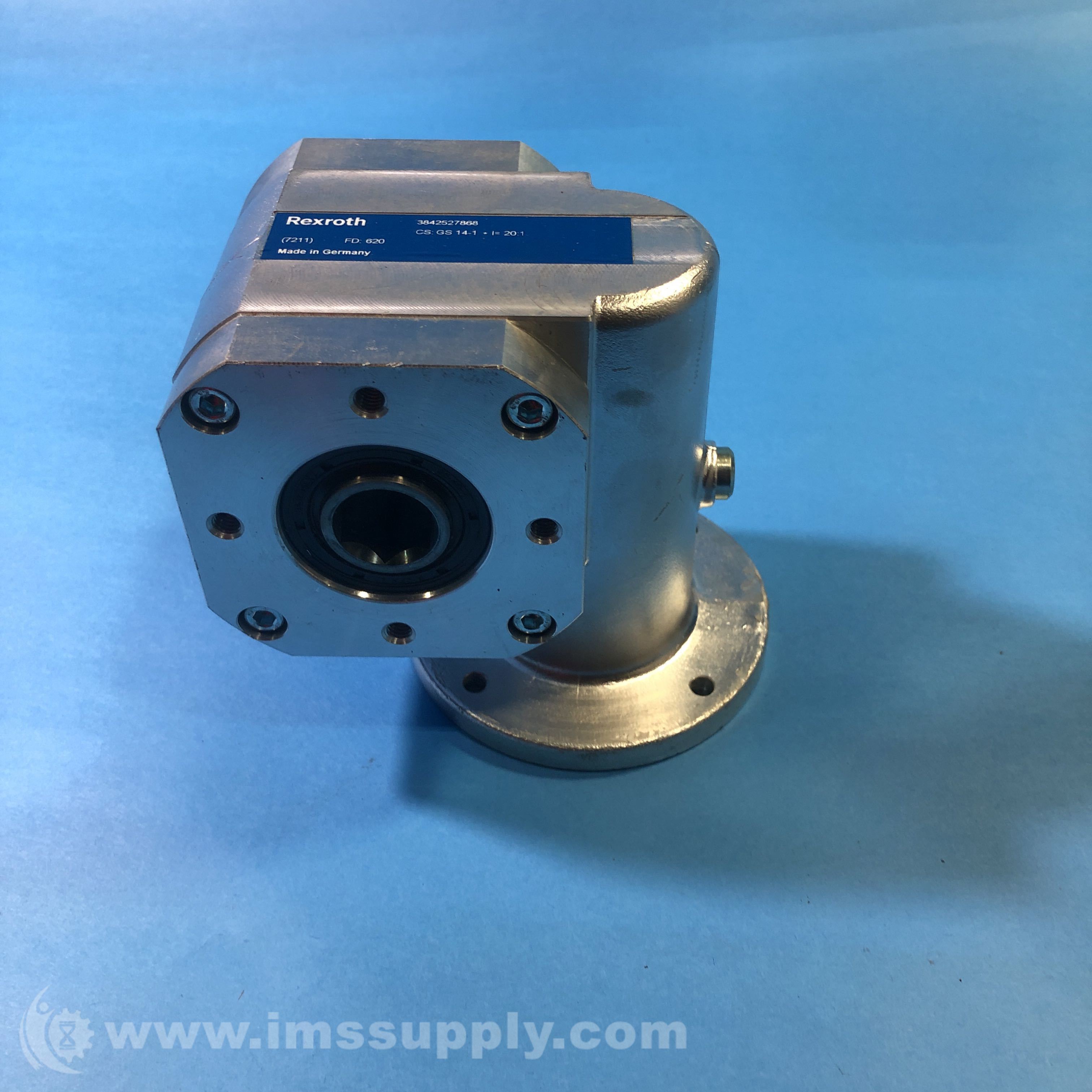 Rexroth 3842527868 Slip-on Gear Unit GS 14-1 I=20:1 - IMS Supply