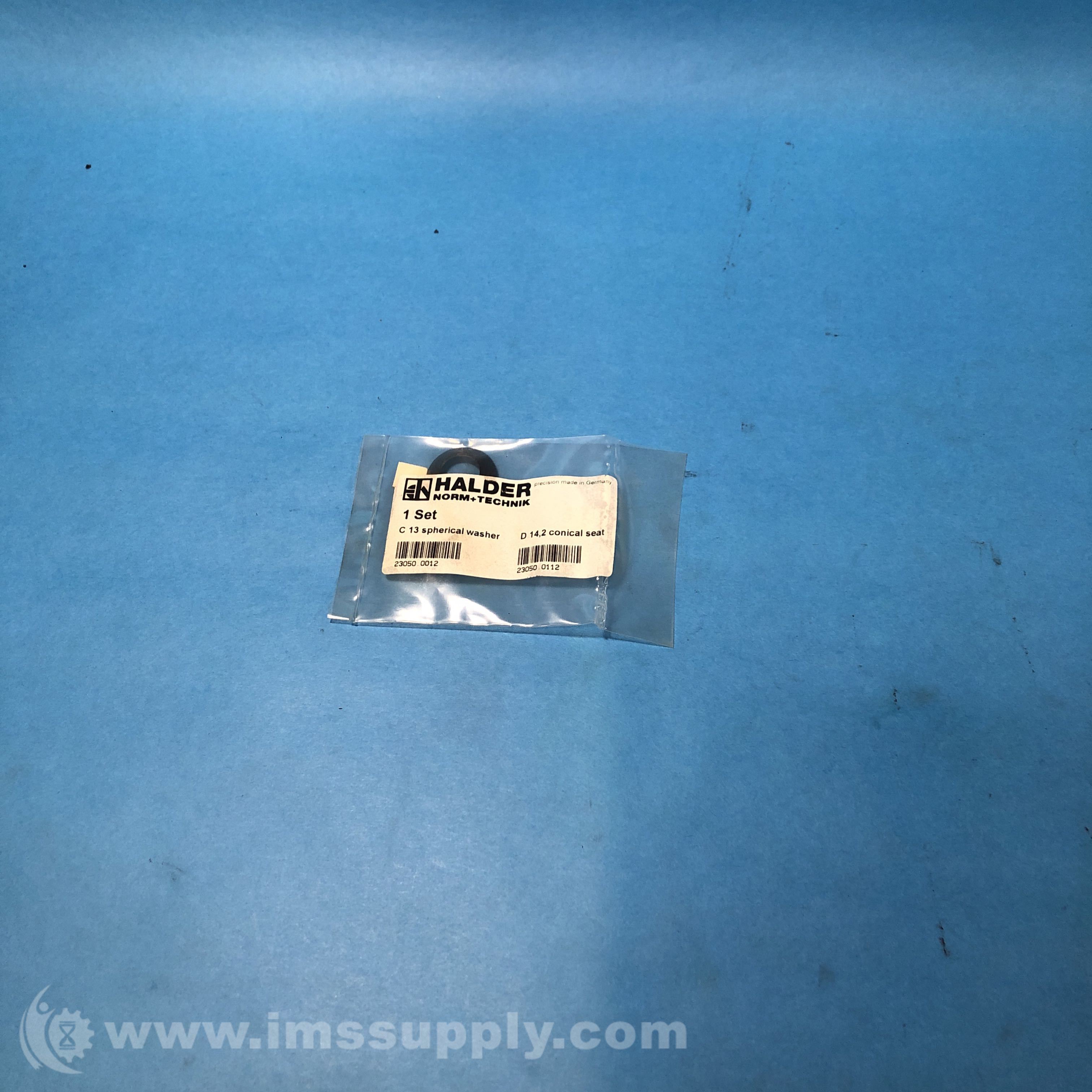 Halder 23050.0012 Set of 2 C 13 Spherical Washer IMS Supply