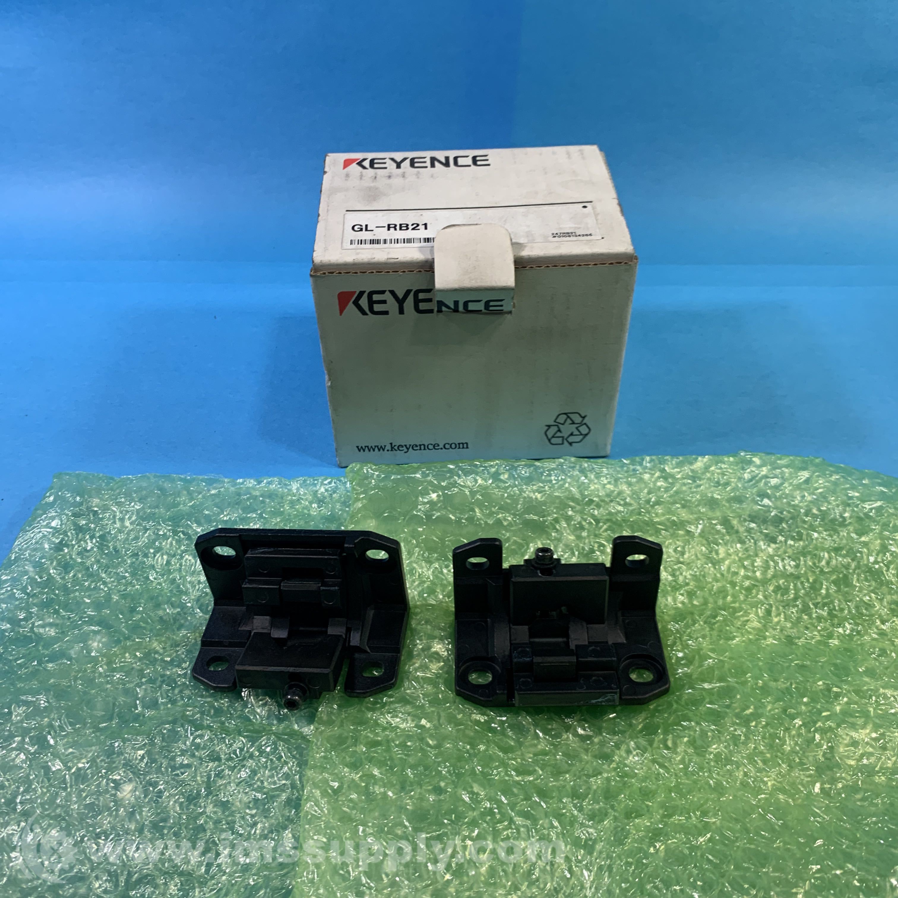Keyence GL-RB21 Box of 2 Safety Light Curtain Mounting Bracket - IMS Supply