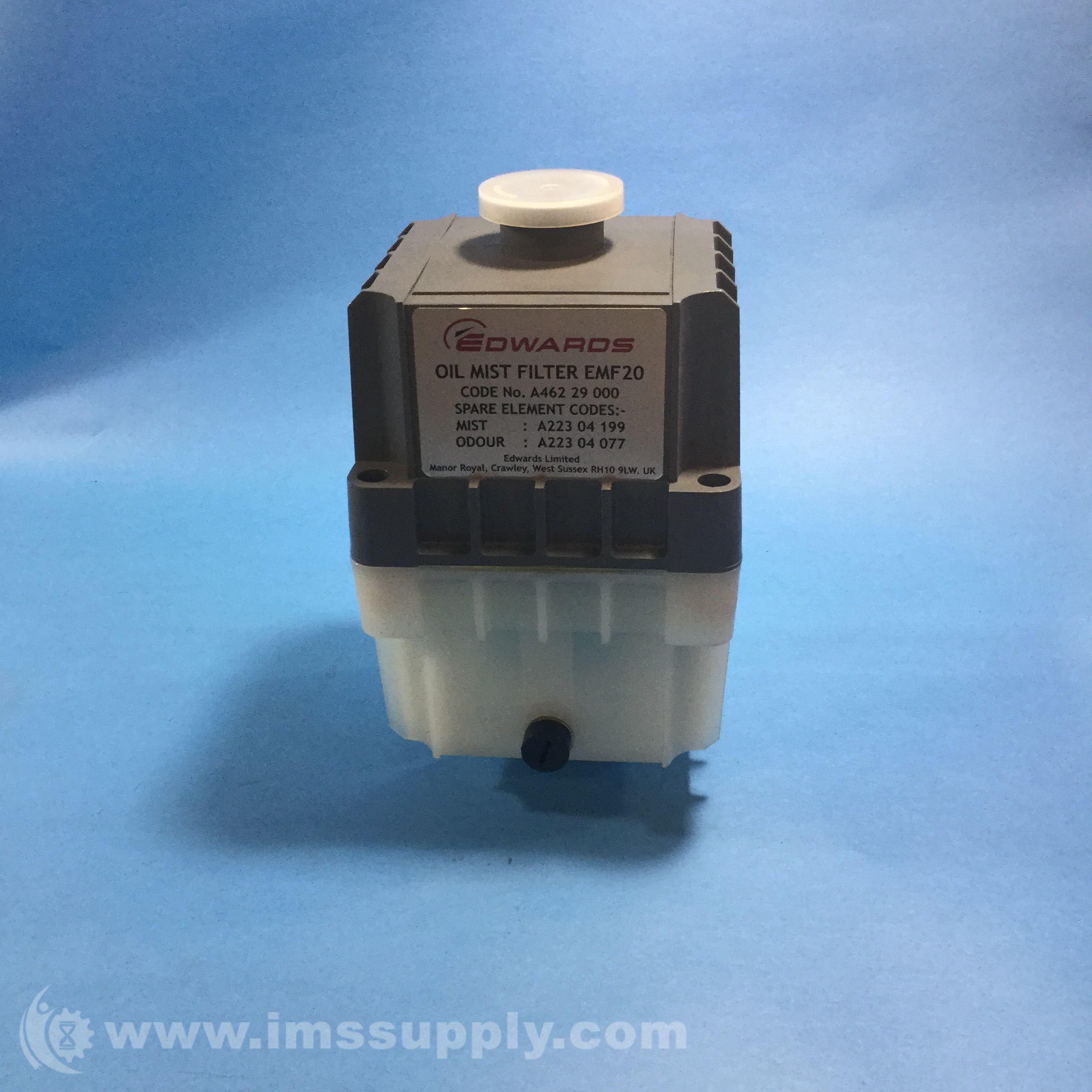 Edwards EMF20 Oil Mist Filter - IMS Supply