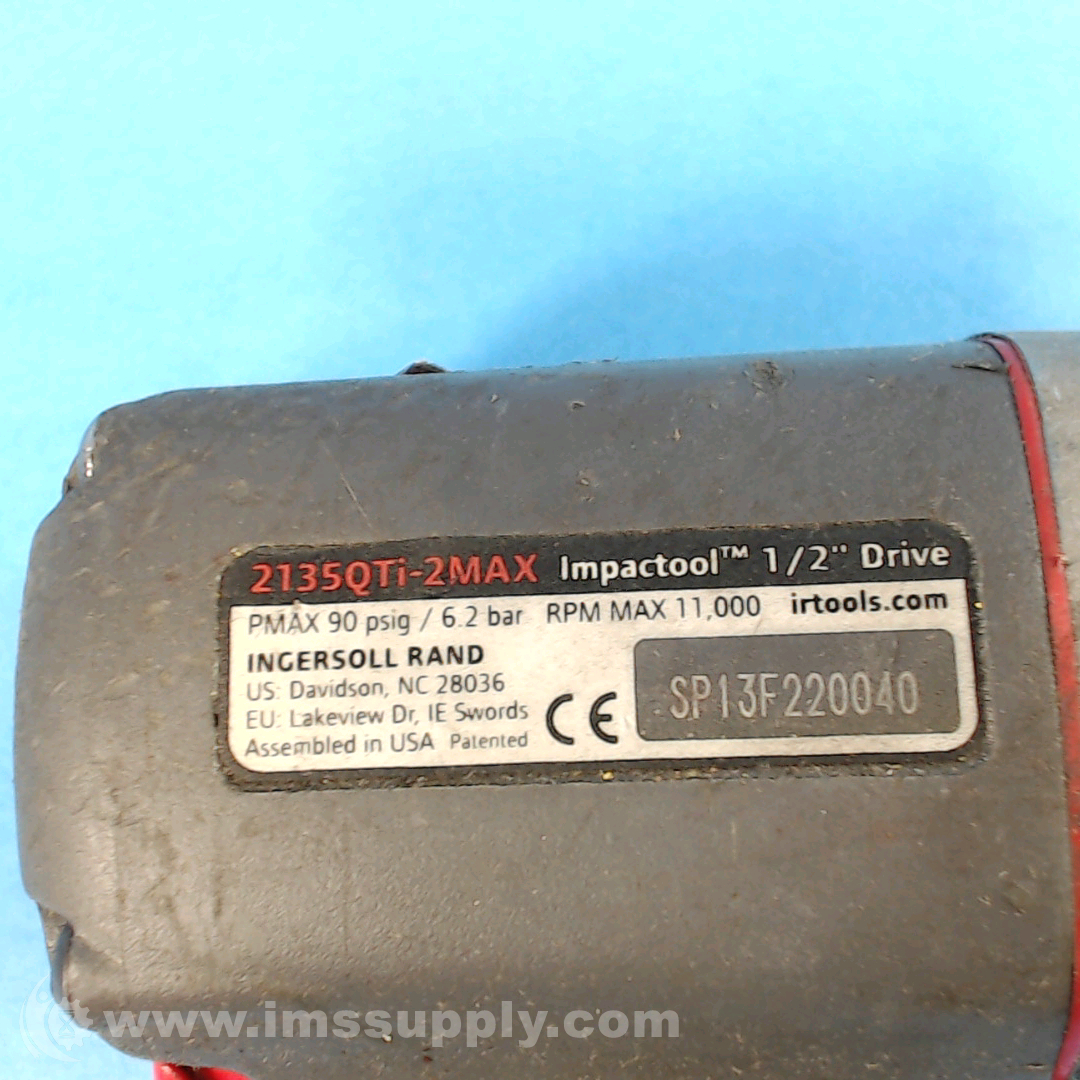 Ingersoll Rand 2135QTi 2MAX 1 2 IMPACT WRENCH IMS Supply