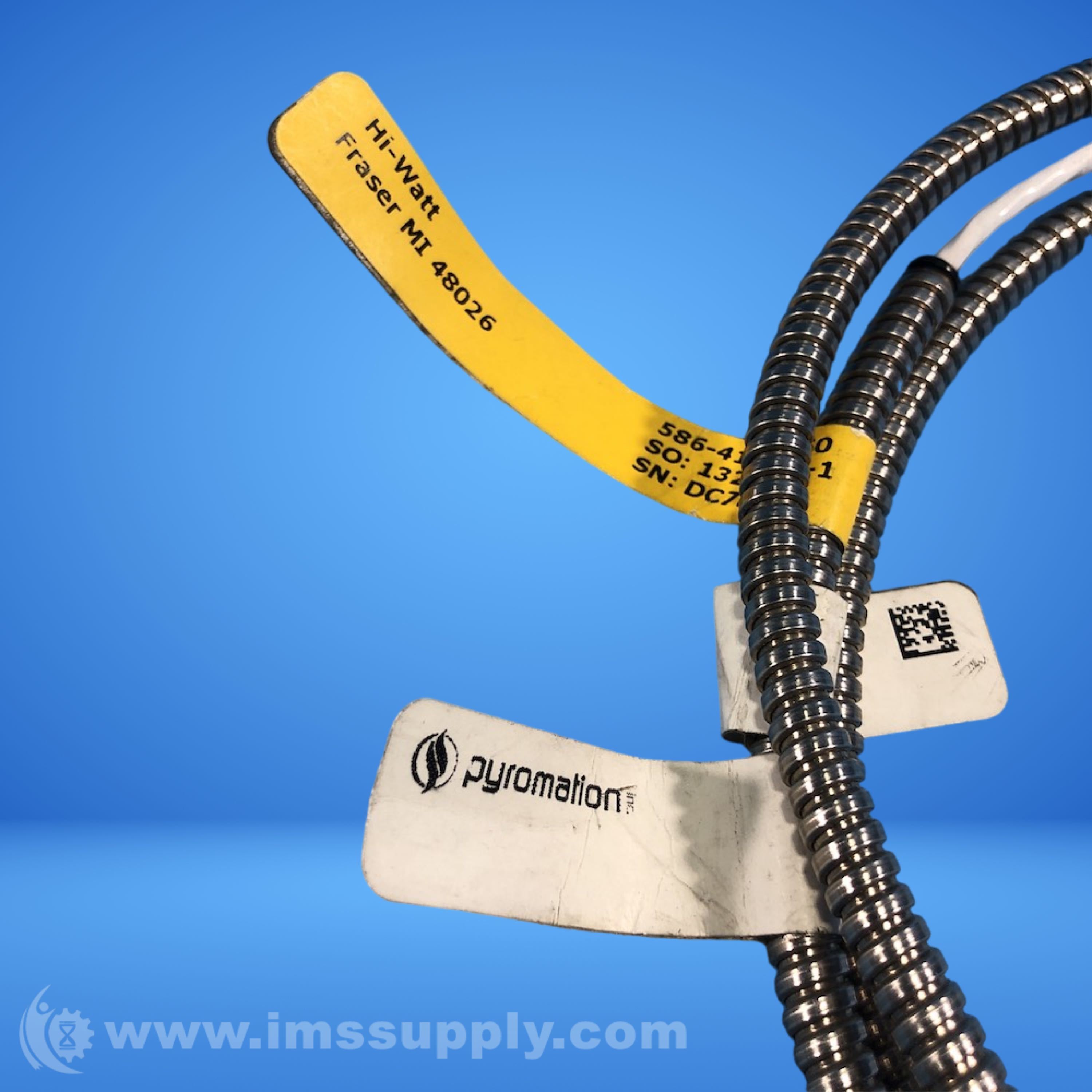 Pyromation Inc RBF2852AA3-T3A048-2 Thermocouple Conductor - IMS Supply