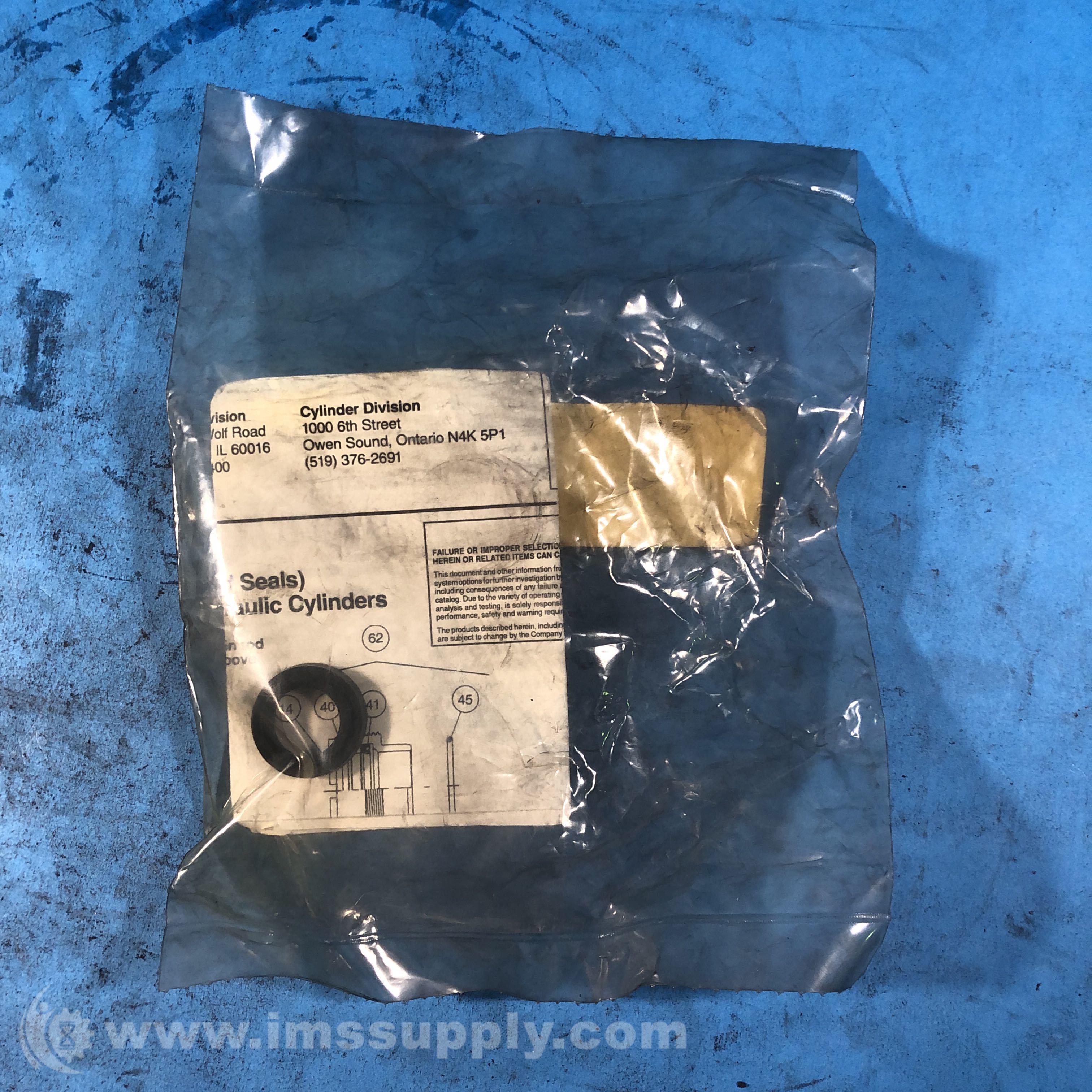 Schrader Bellows A63230308 5/8 inch Buna A2L2 Rod Seal Kit - IMS Supply