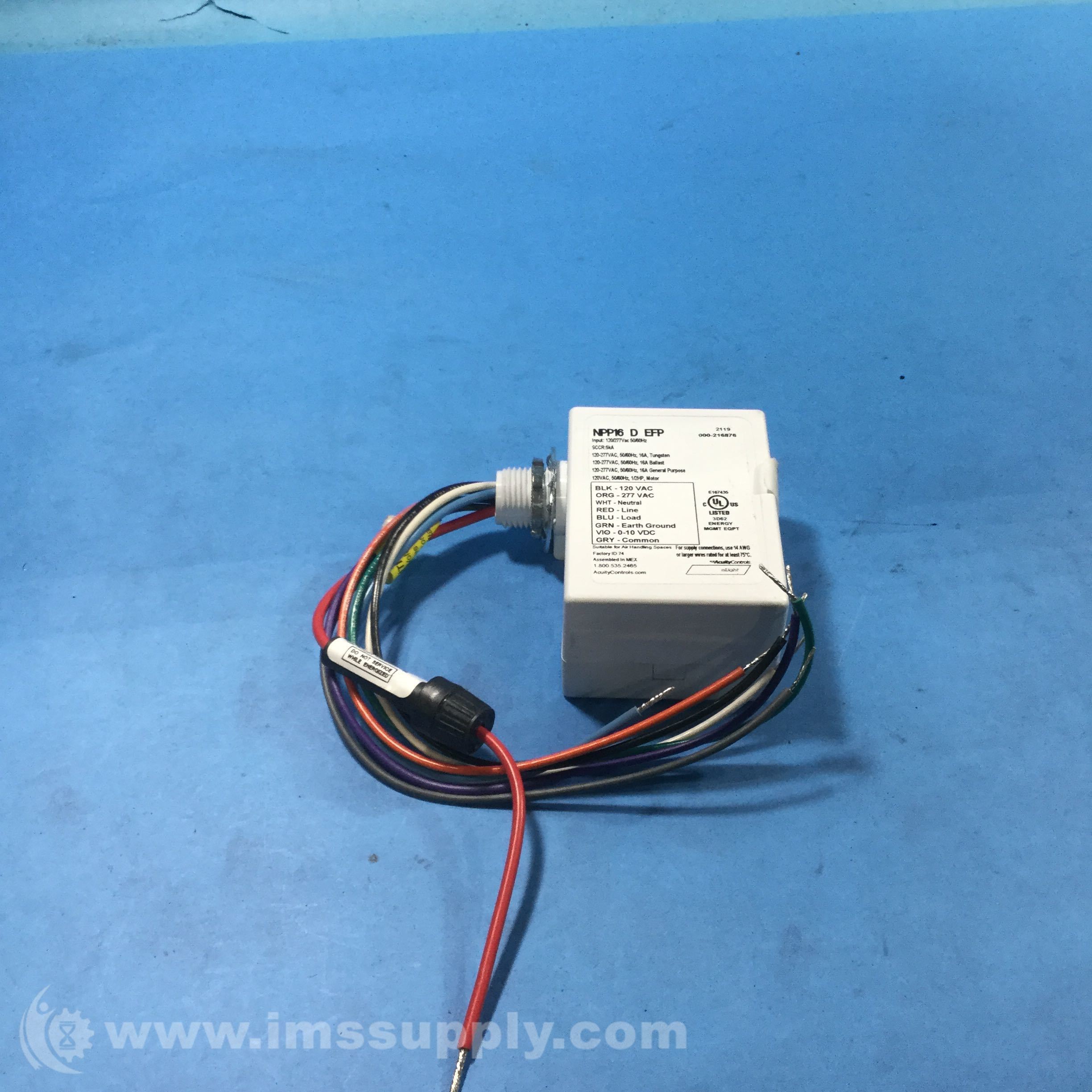 Acuity Controls NPP16 D EFP Relay Pack IMS Supply