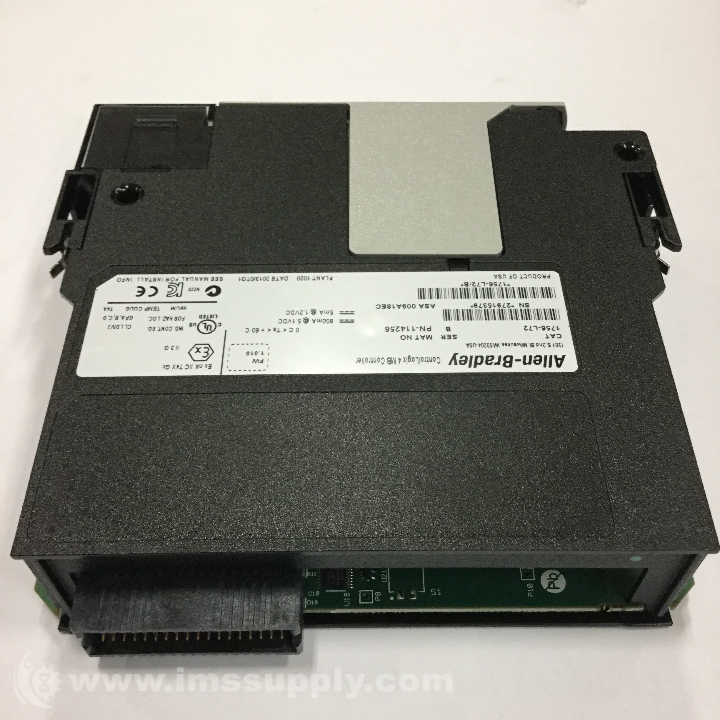 Allen Bradley 1756L72 Control Logix Processor IMS Supply