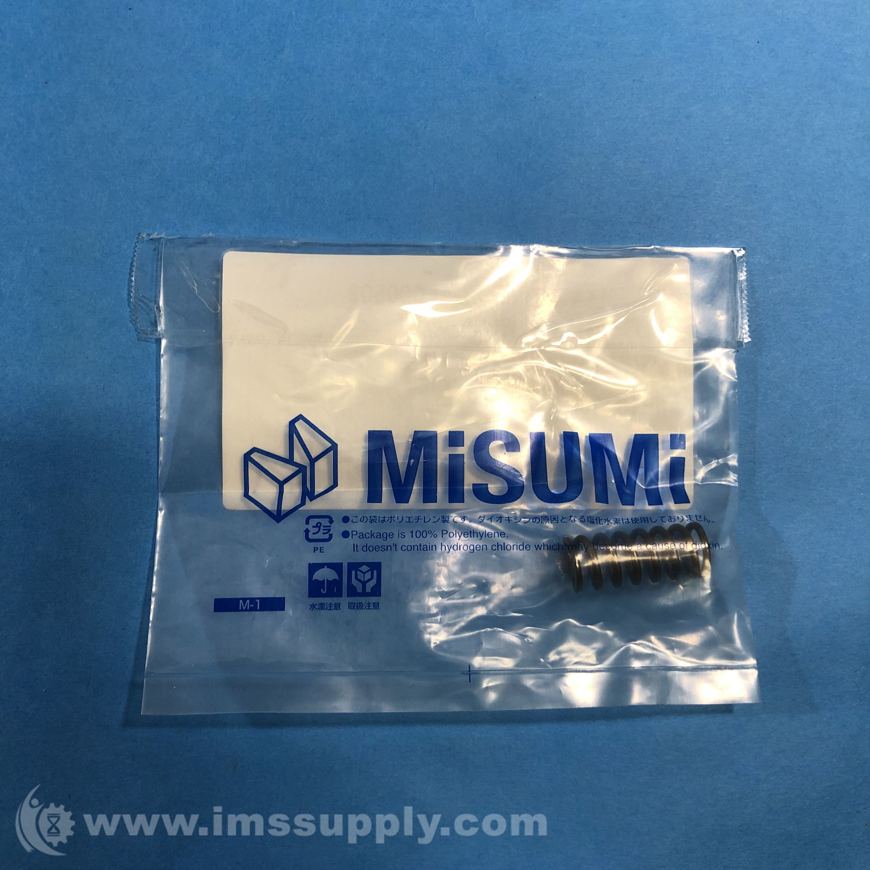 Misumi WH1330 Round Wire Coil Spring 30 Deflection, WH Series IMS