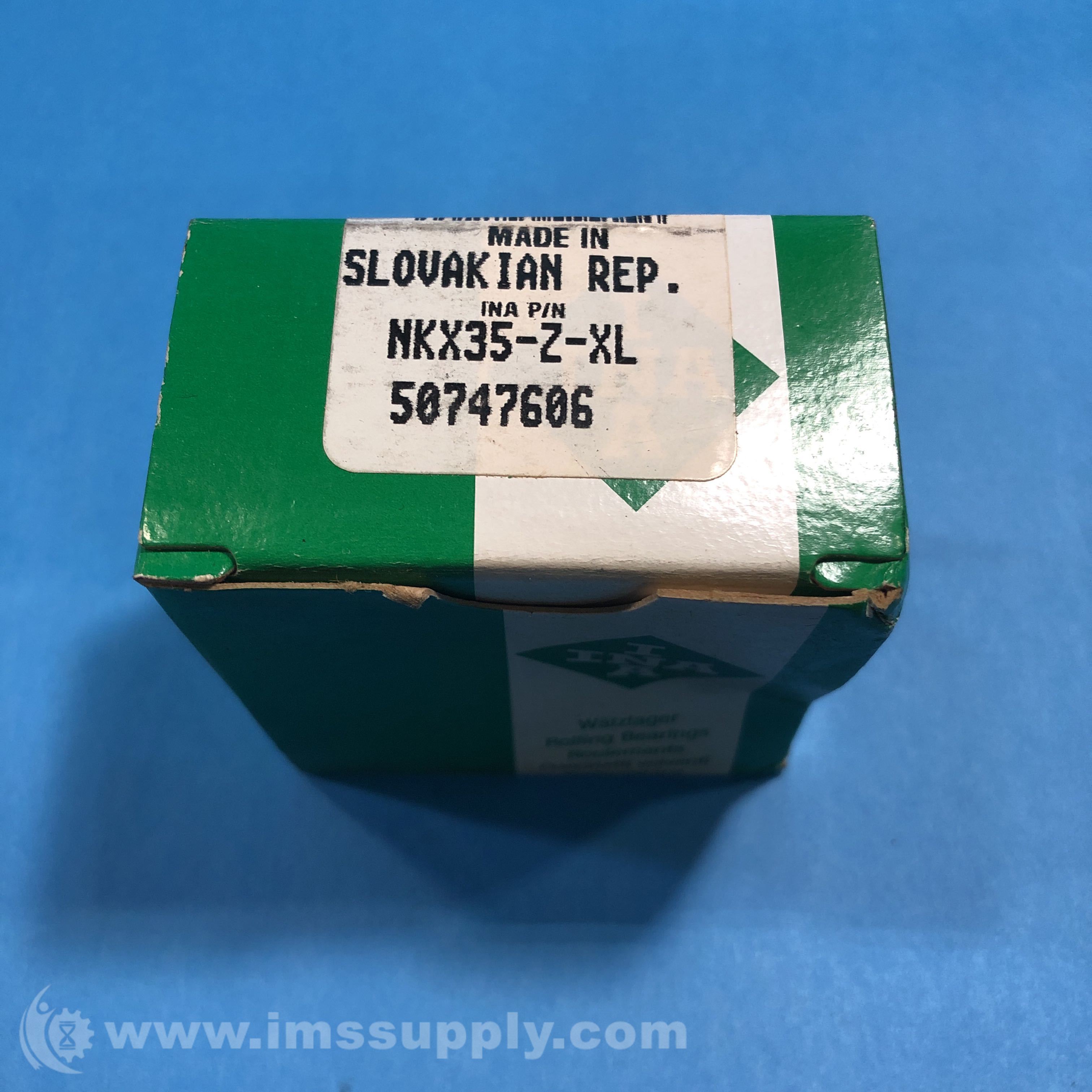 Ina NKX35ZXL Combination Needle Roller/Thrust Ball Bearing IMS Supply