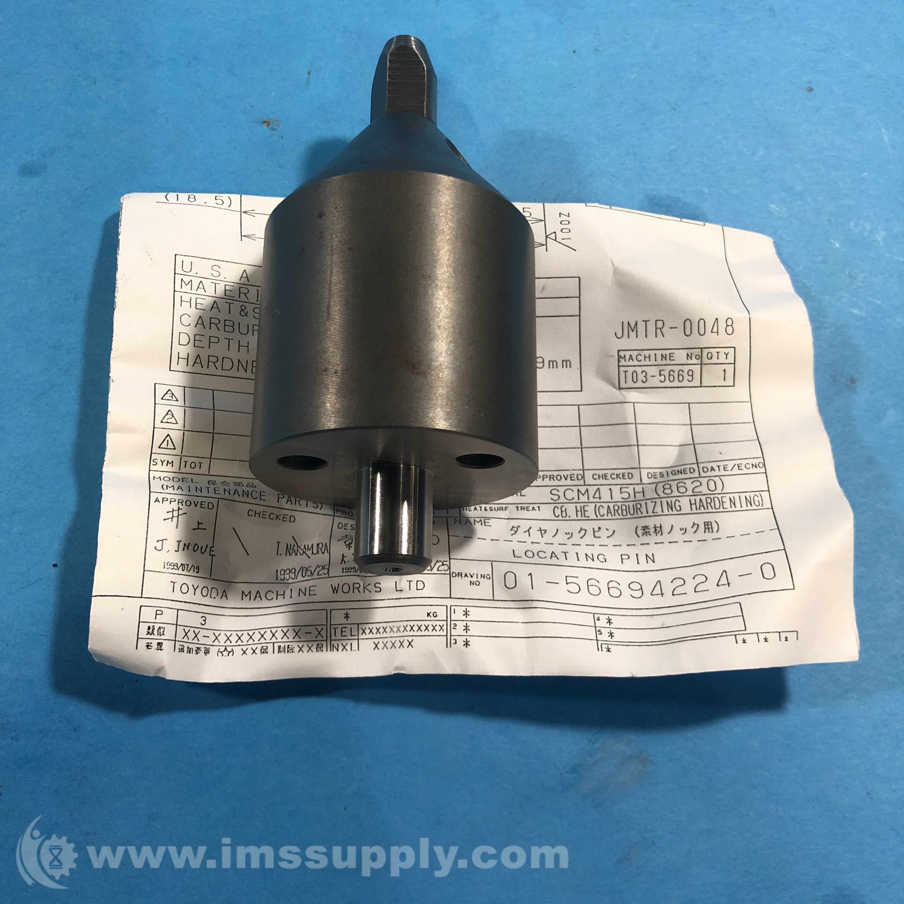Toyoda 01-56694224-0 Locating Pin - IMS Supply