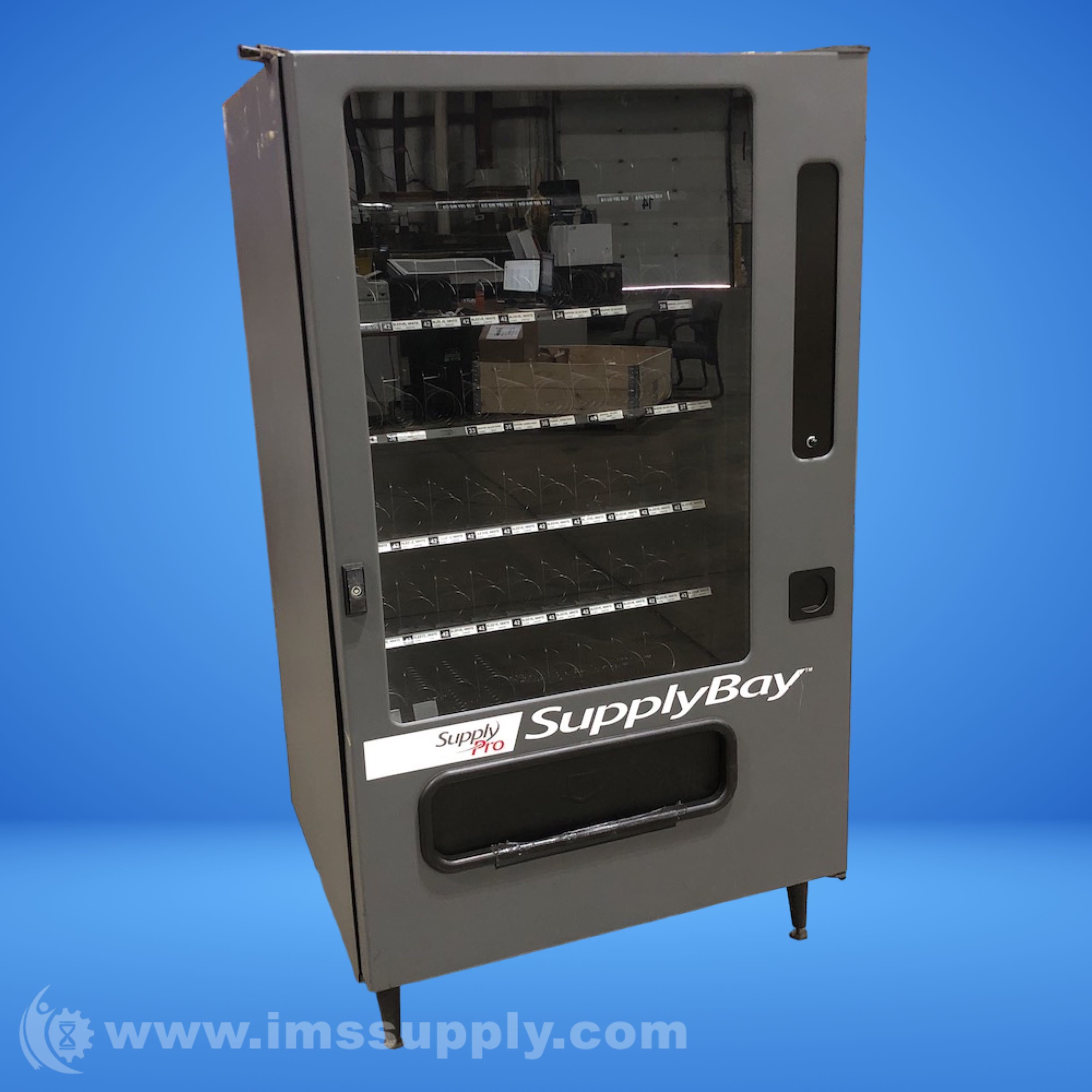 SupplyPro, Inc. Supply Bay Vending Machine 6 Trays 120VAC 2.5A 60 - IMS ...