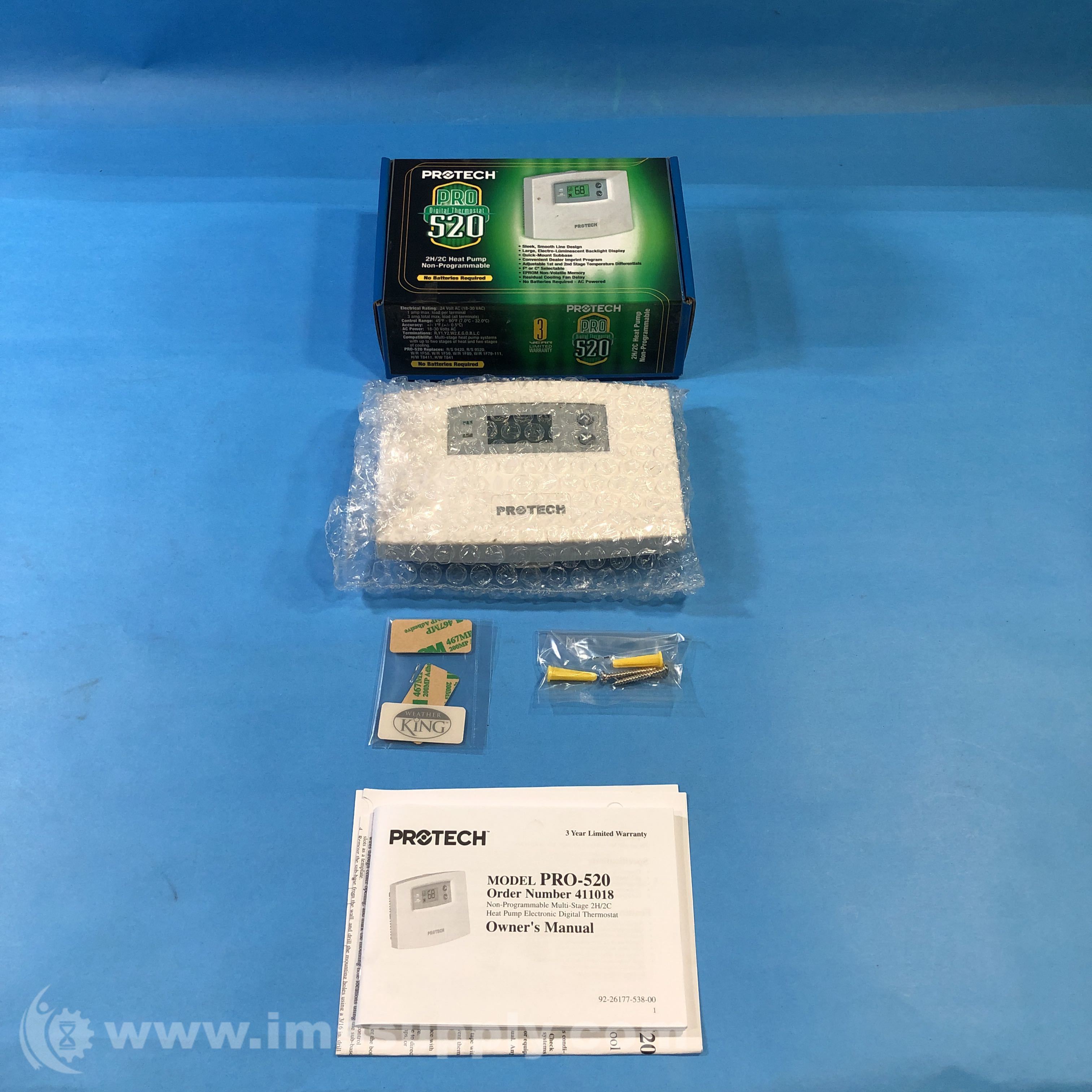 Protech PRO520 Digital Thermostat IMS Supply