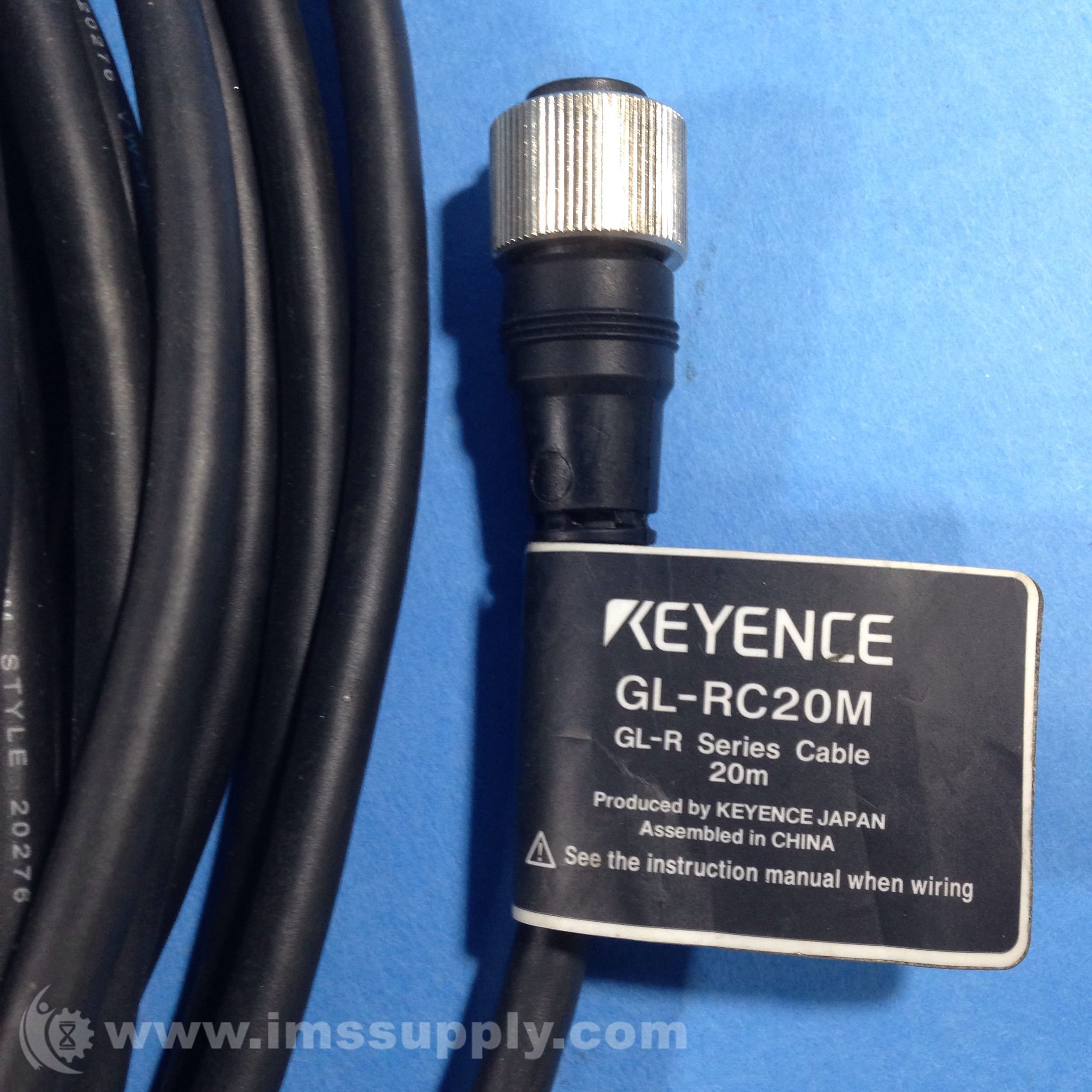 Keyence Corp GL-RC20M GL-R Series 20m Extension Cable - IMS Supply