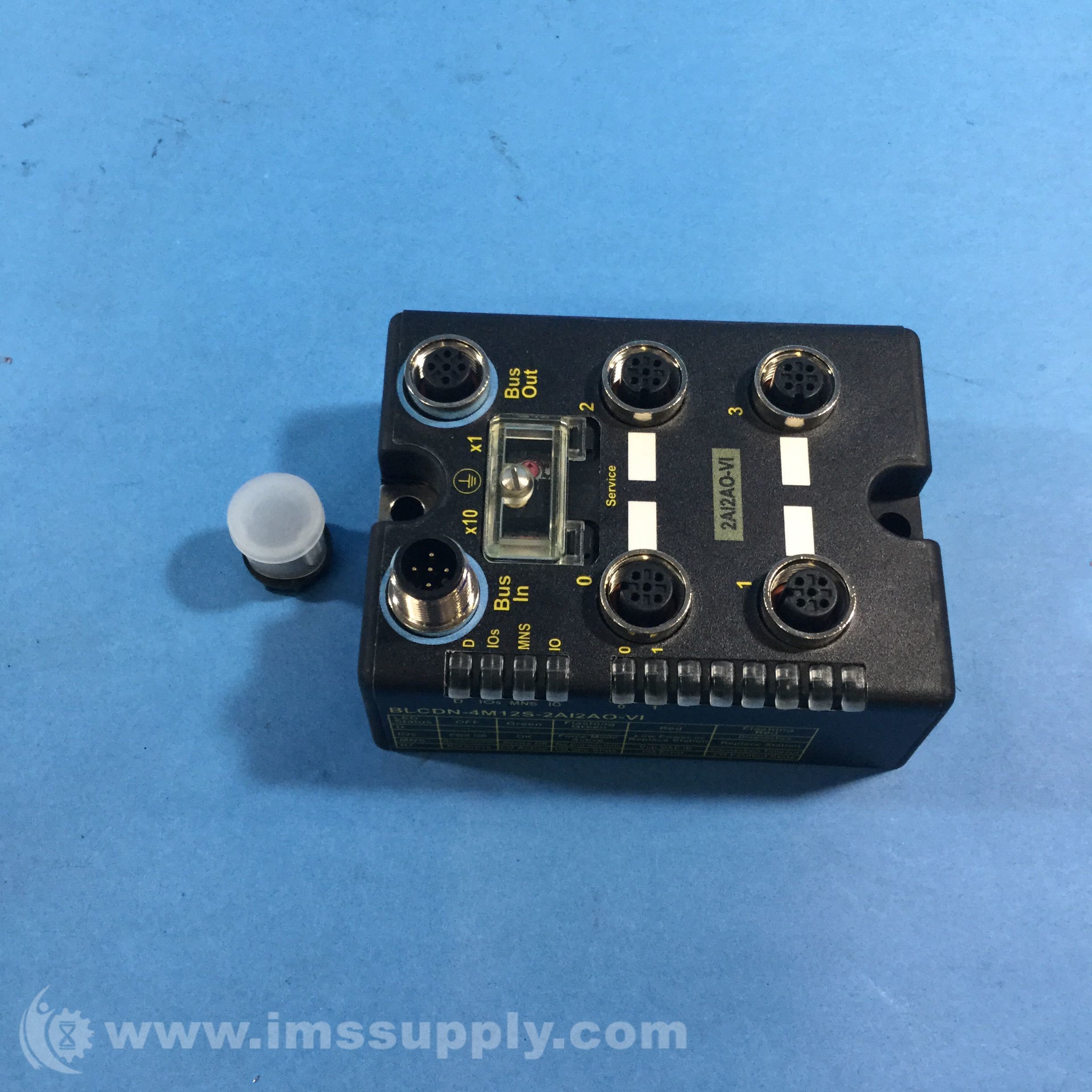 Turck BLCDN4M12S2AI2AOVI Fieldbus Station for IMS Supply