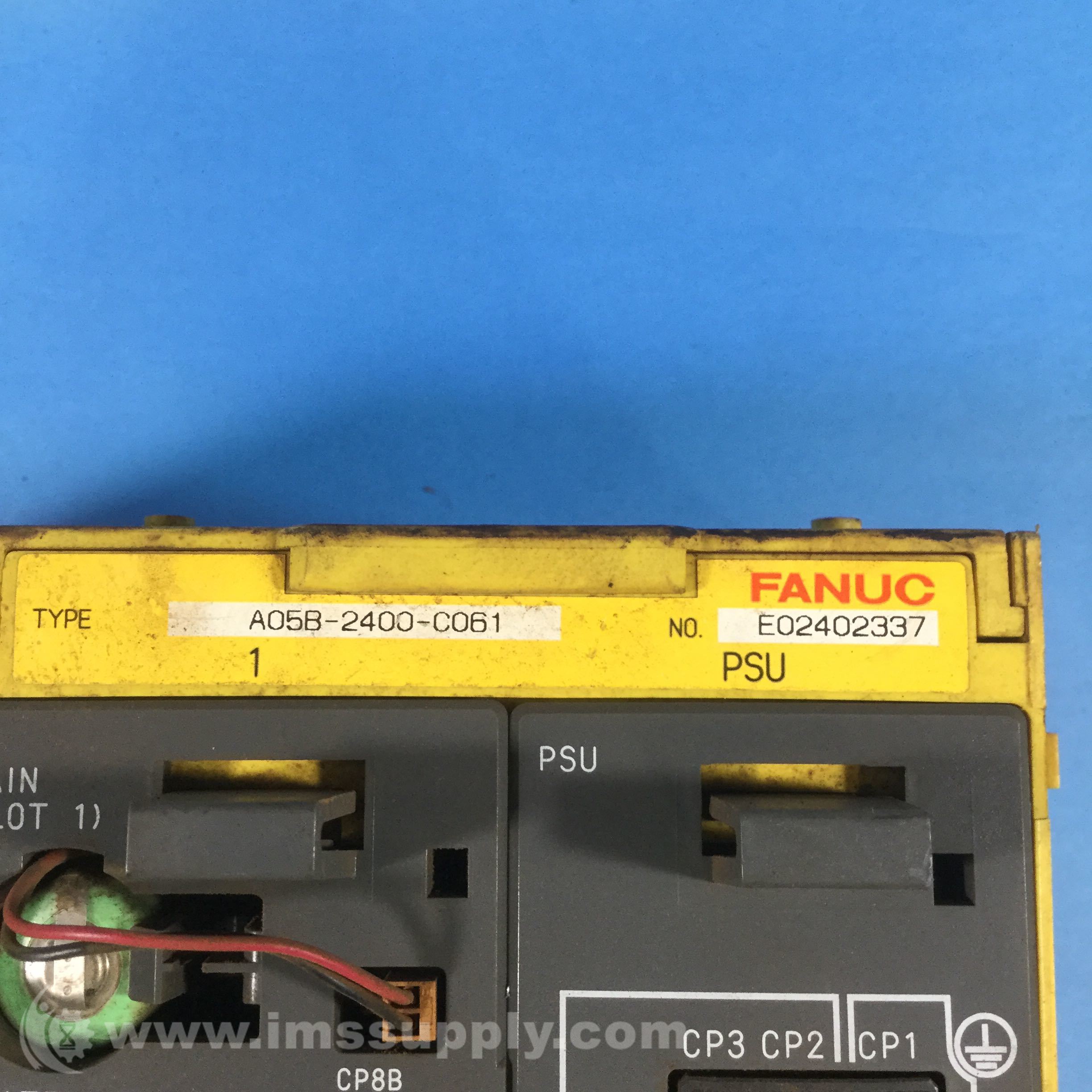 Fanuc A05B-2400-C061 4-Slot Backplace - IMS Supply