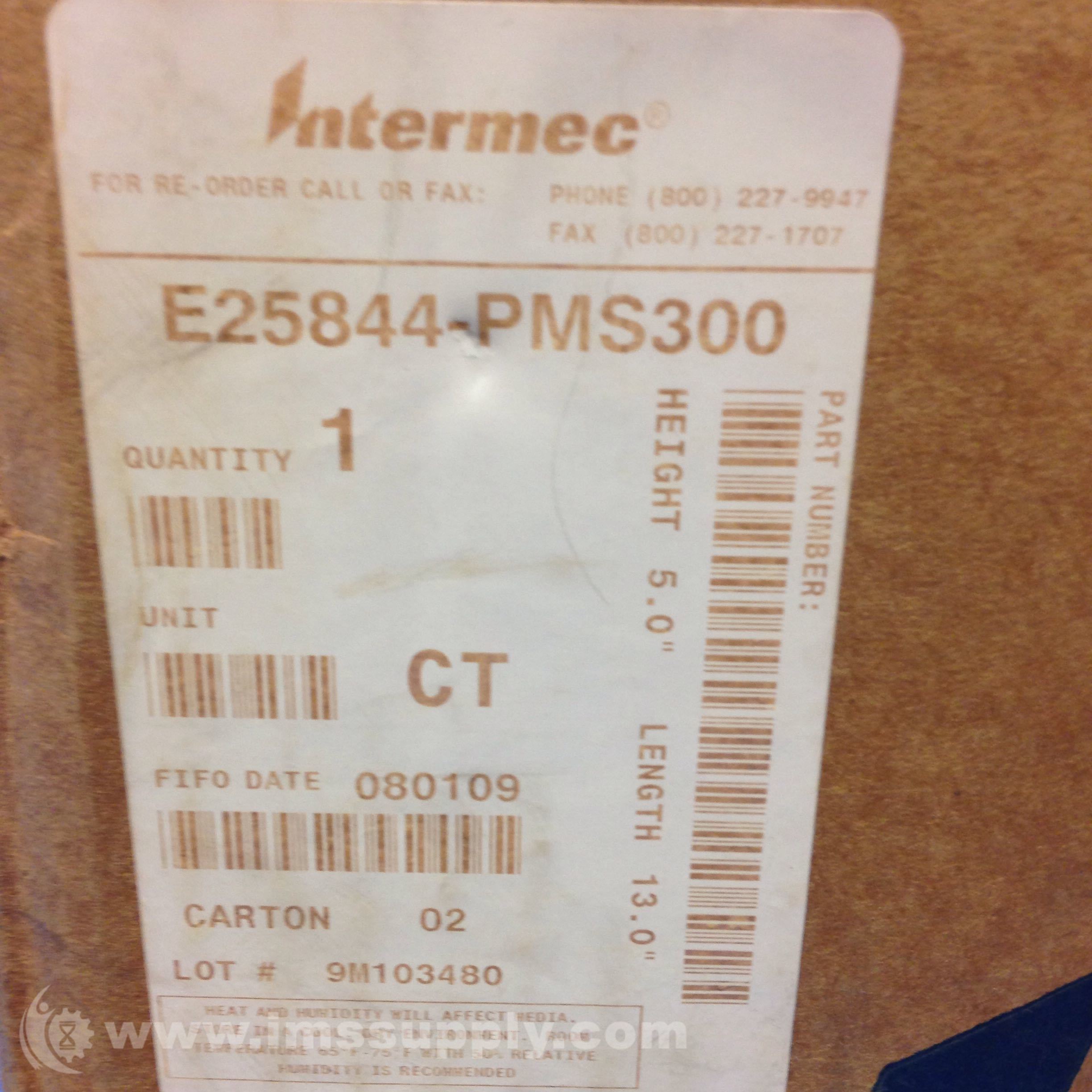 Intermec E25844-PMS300 Labels 5x13 - IMS Supply