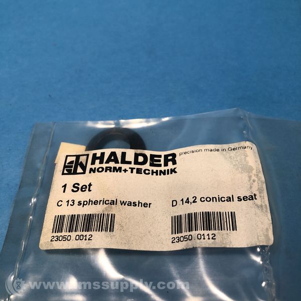Halder 23050.0012 Set of 2 C 13 Spherical Washer IMS Supply