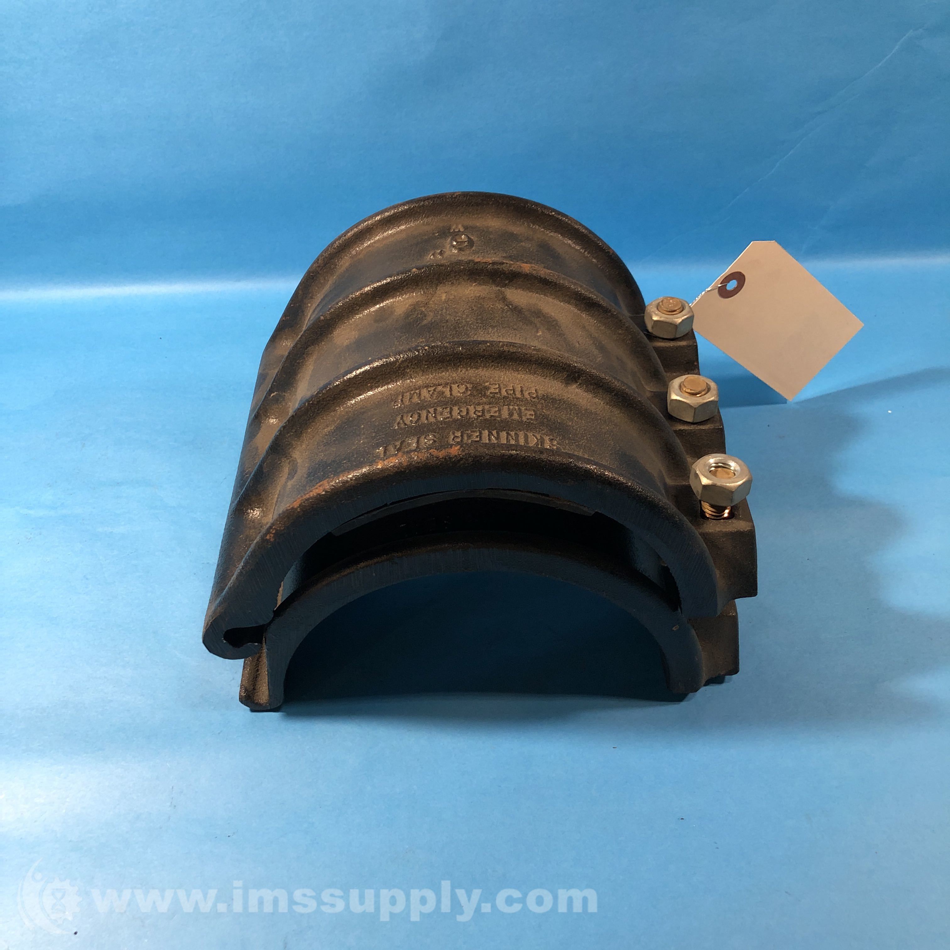 Skinner 6 inch Steel Emergency Pipe Clamp IMS Supply