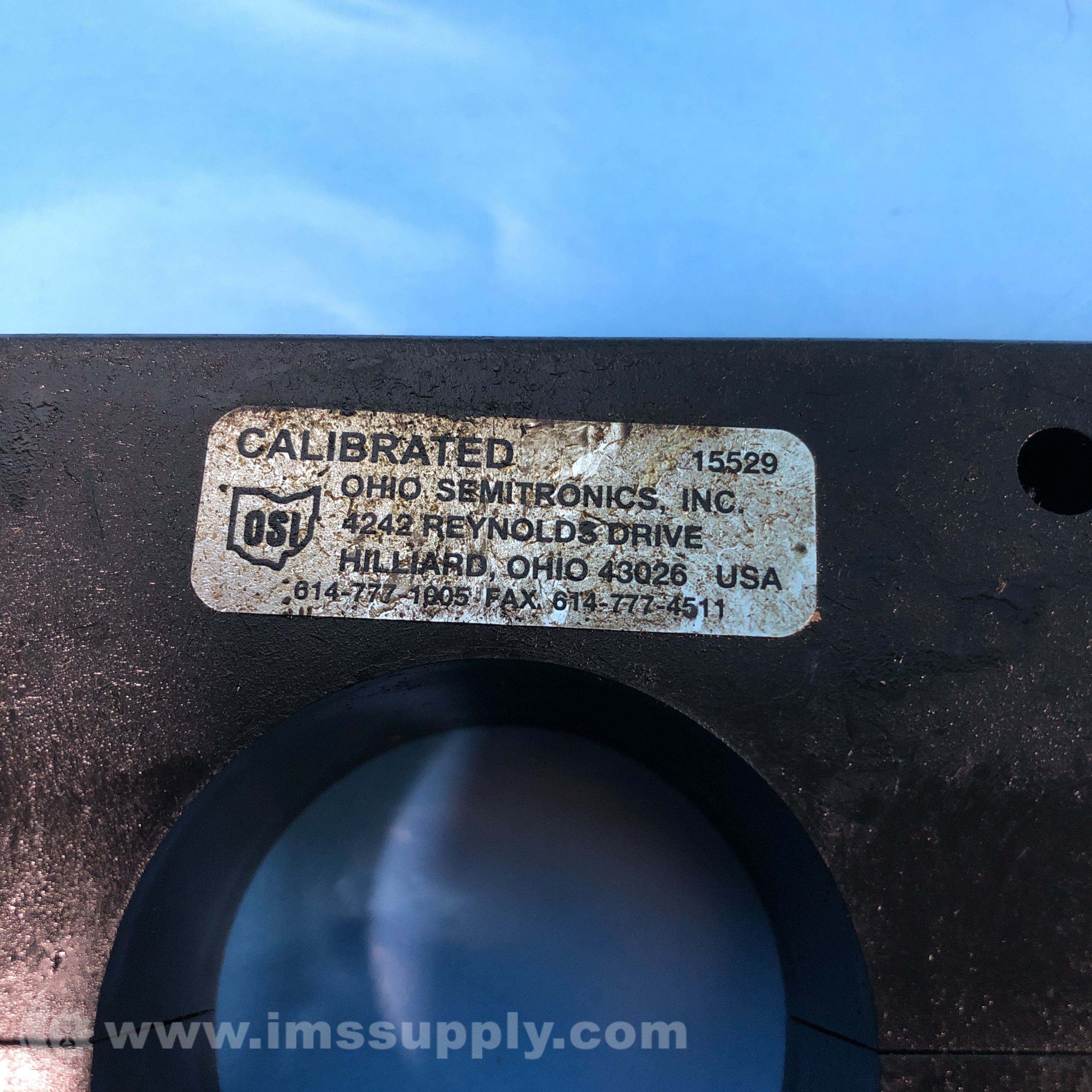 Ohio Semitronics X3Q5010 Current Sensor - IMS Supply