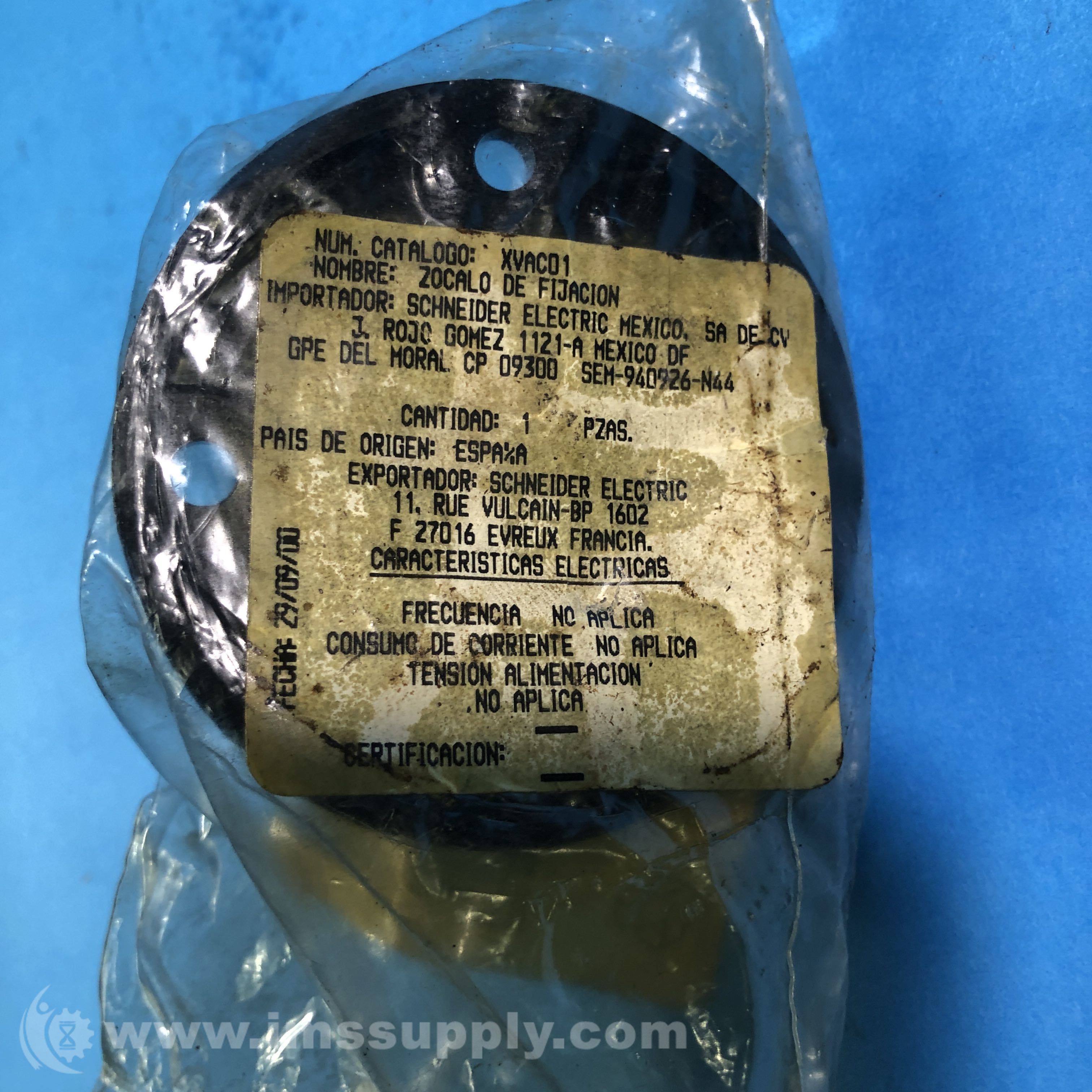 Telemecanique XVAC01 Stack Light Mount Base - IMS Supply