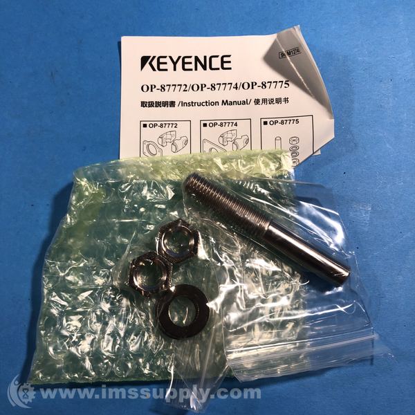 KEYENCE OP87775 Adjustable Bracket Mounting Screw IMS Supply