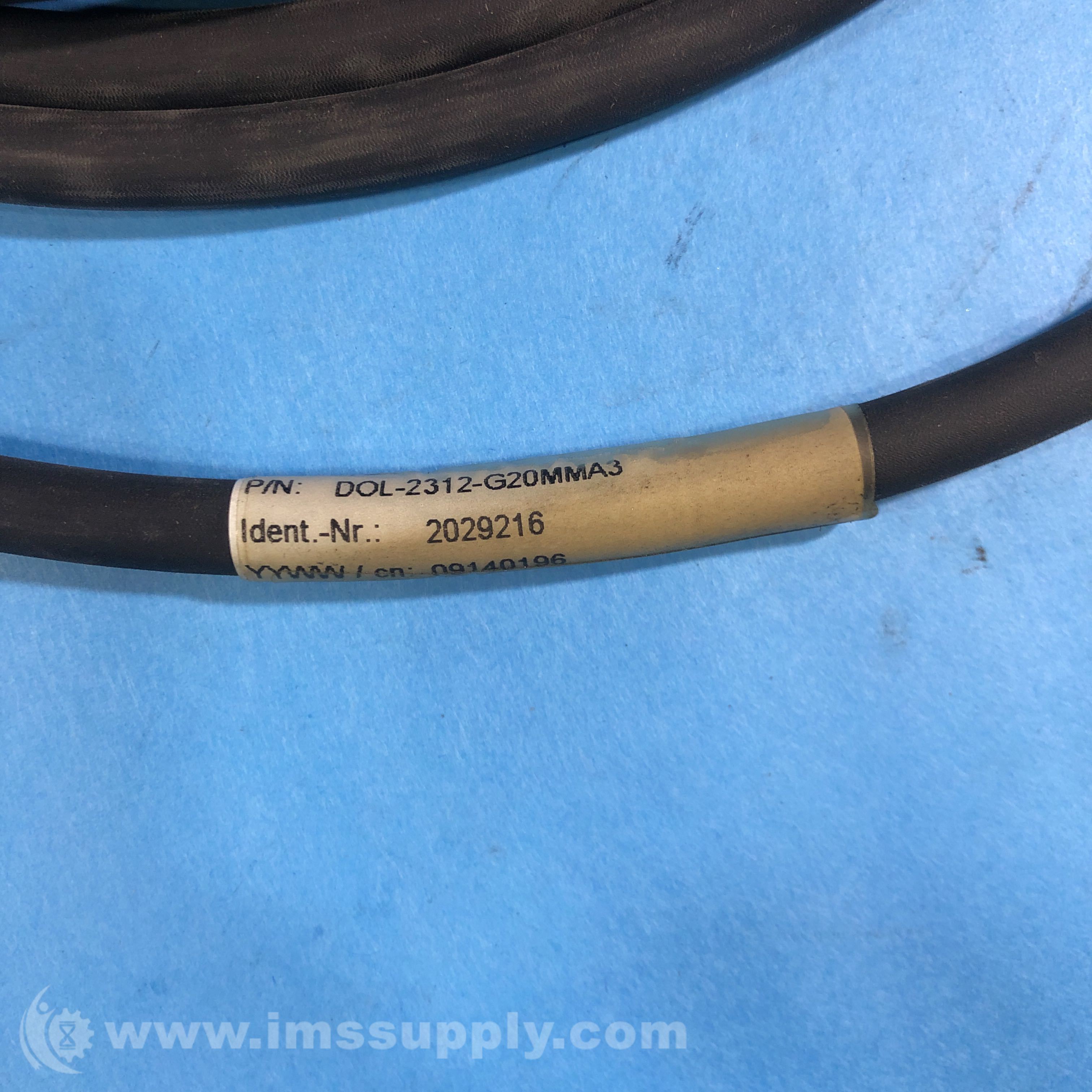 Sick DOL-2312-G20MMA3 Length 20 M M23 12-Pin Cable Assembly - IMS Supply