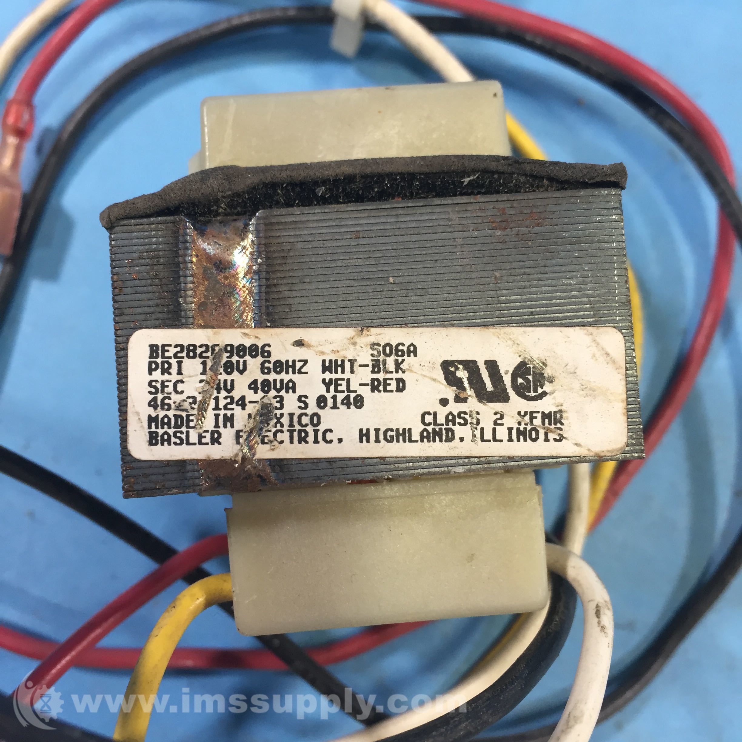Basler Electric BE28289006 Furnace Transformer IMS Supply