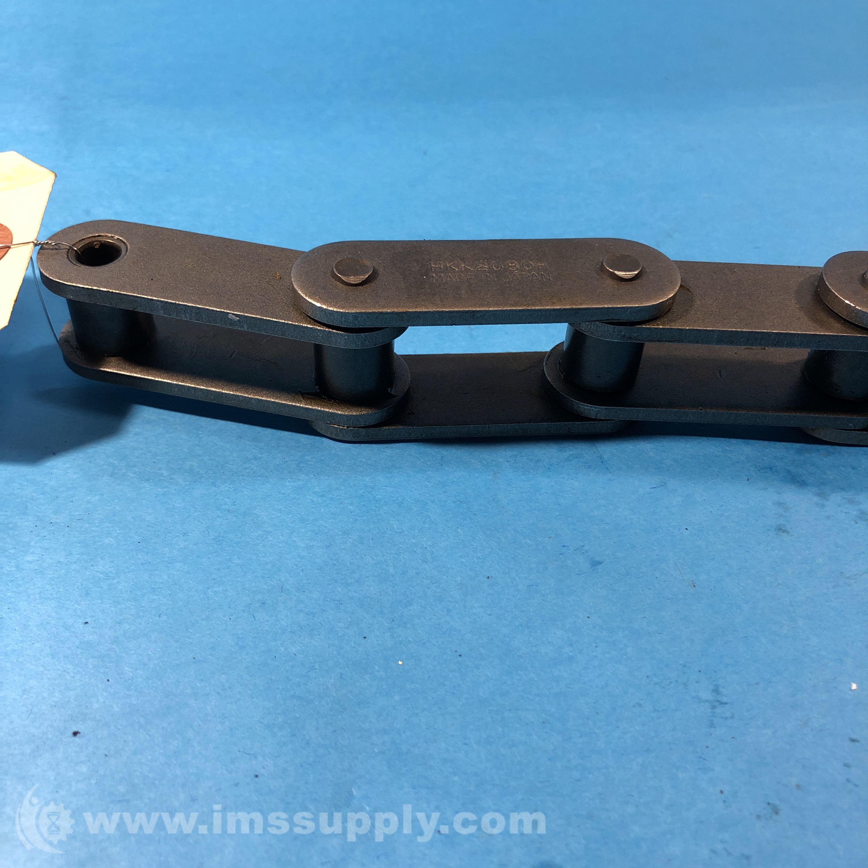 HKK Chain 2080H 59 Link Double Pitch Roller Conveyor Chain IMS Supply