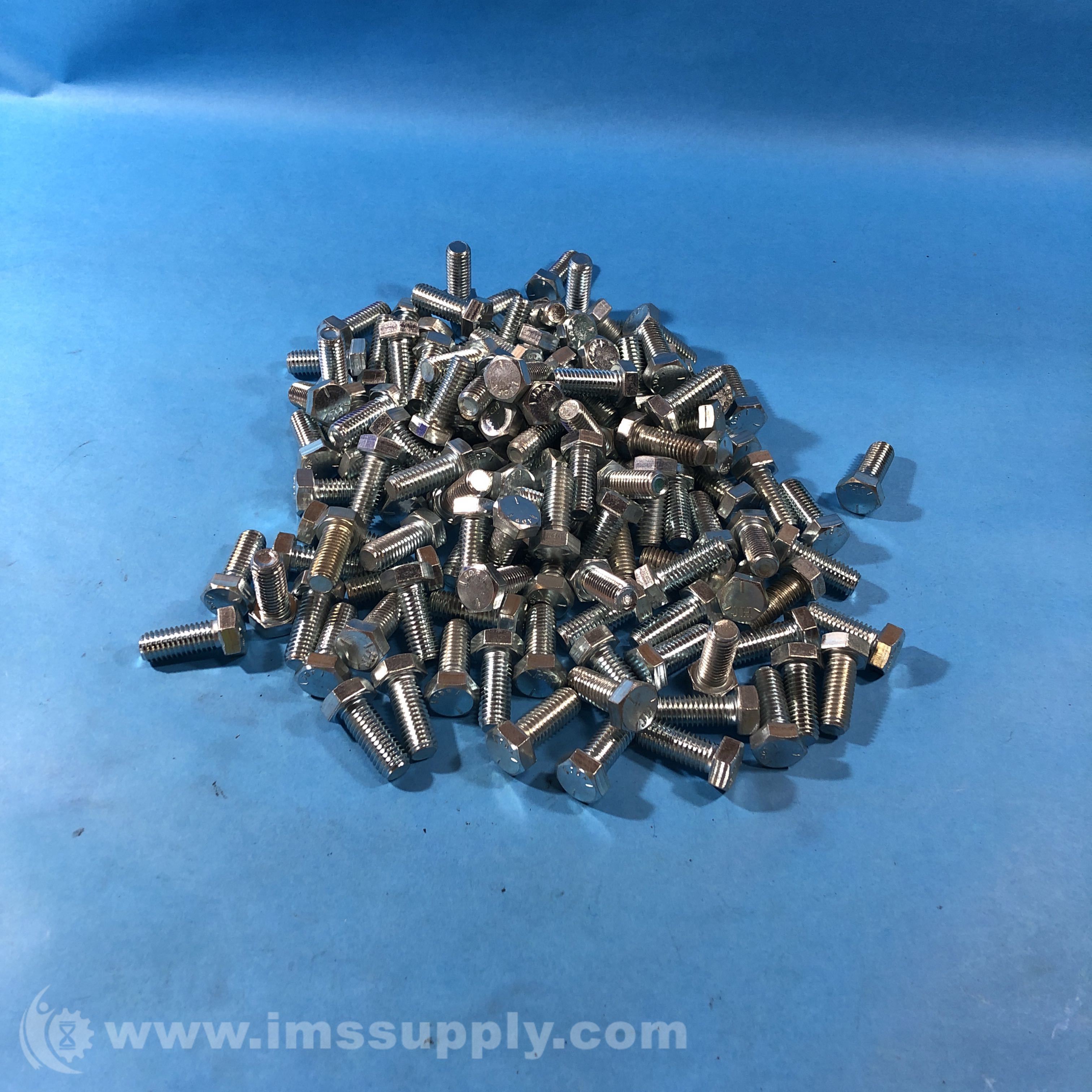 Ningbo Jinding Co Pack of 120 Hex Bolts 1/2-13 x 1 1/4 - IMS Supply