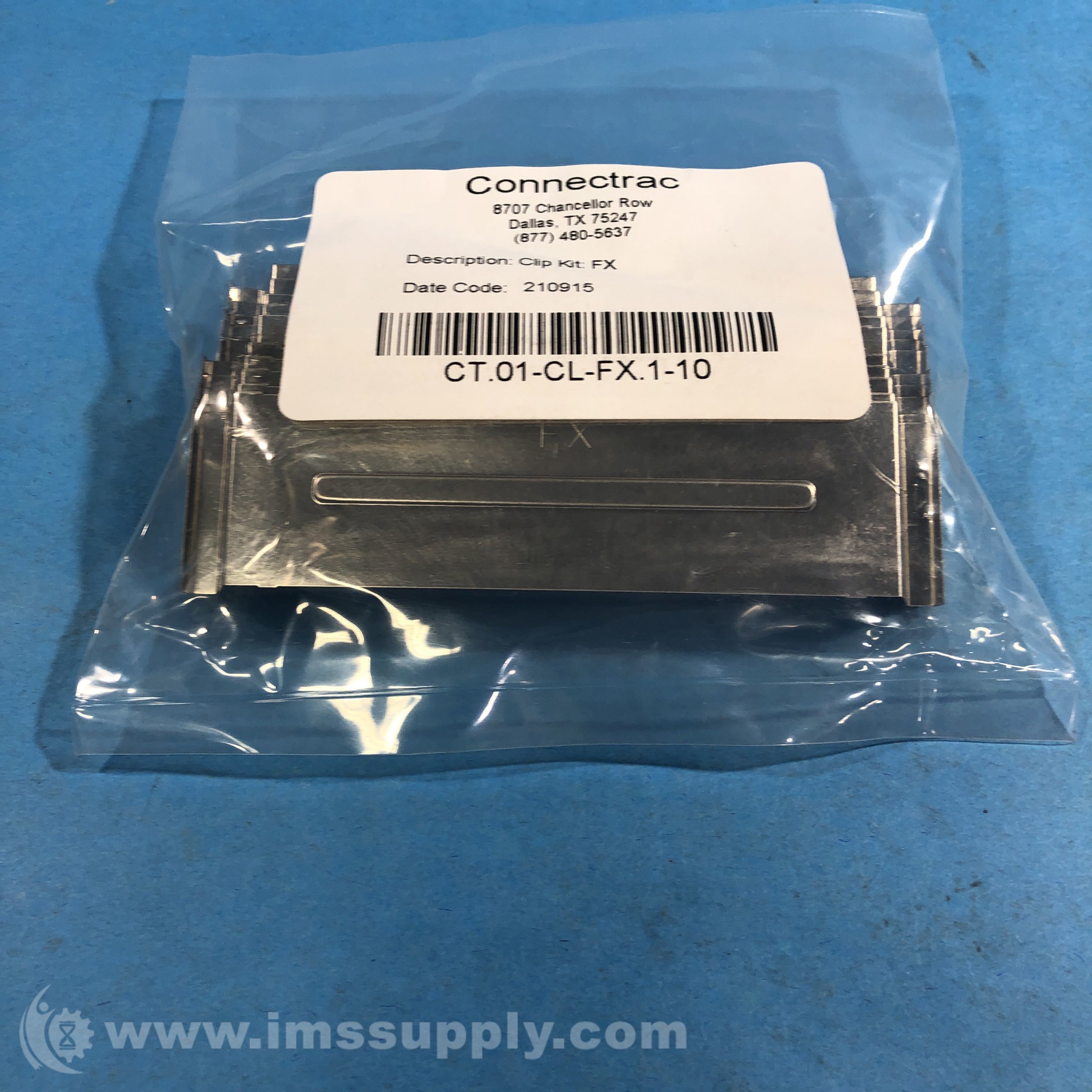 Connectrac CT.01CLFX.110 FX Clip Kit IMS Supply