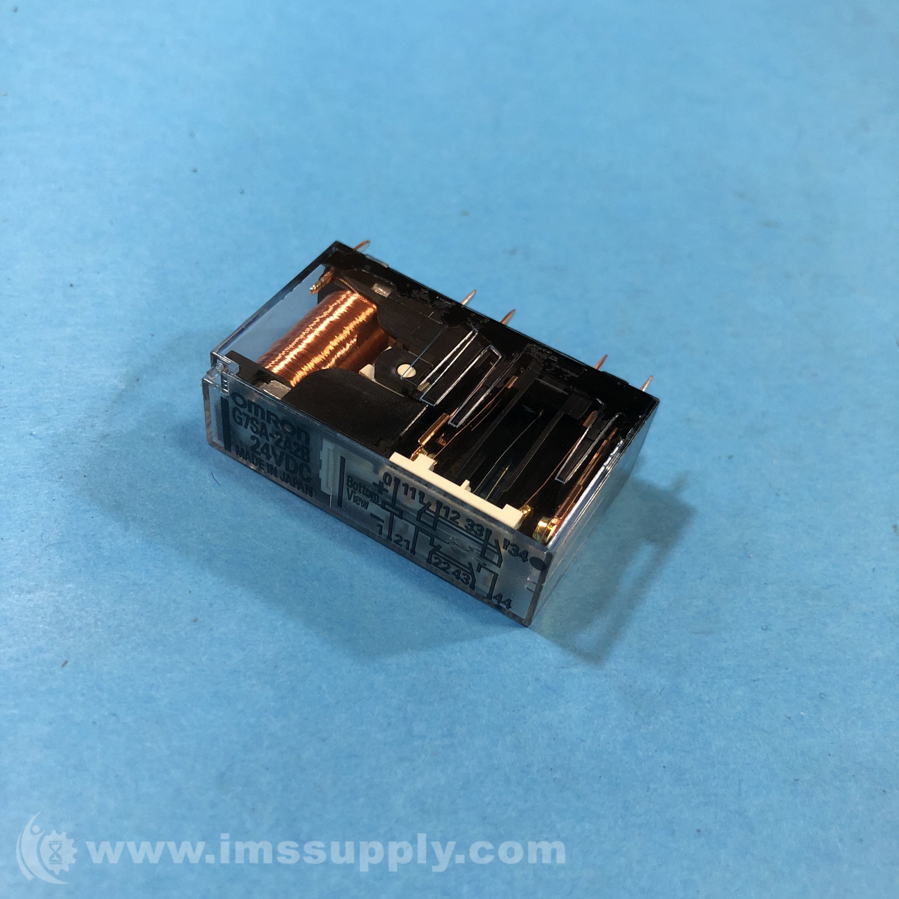 Omron G7SA2A2B 24VDC Force Guided Safety Relay, 4P IMS Supply