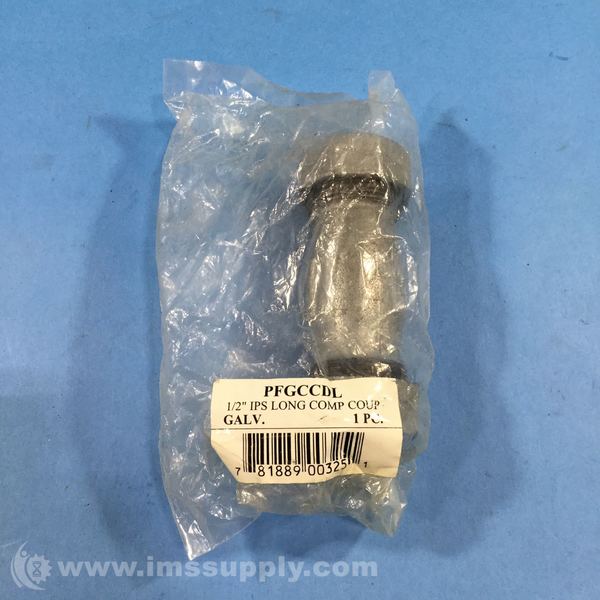 Proflo PFGCCDL 1/2 IPS Long Comp Coup Galv. IMS Supply