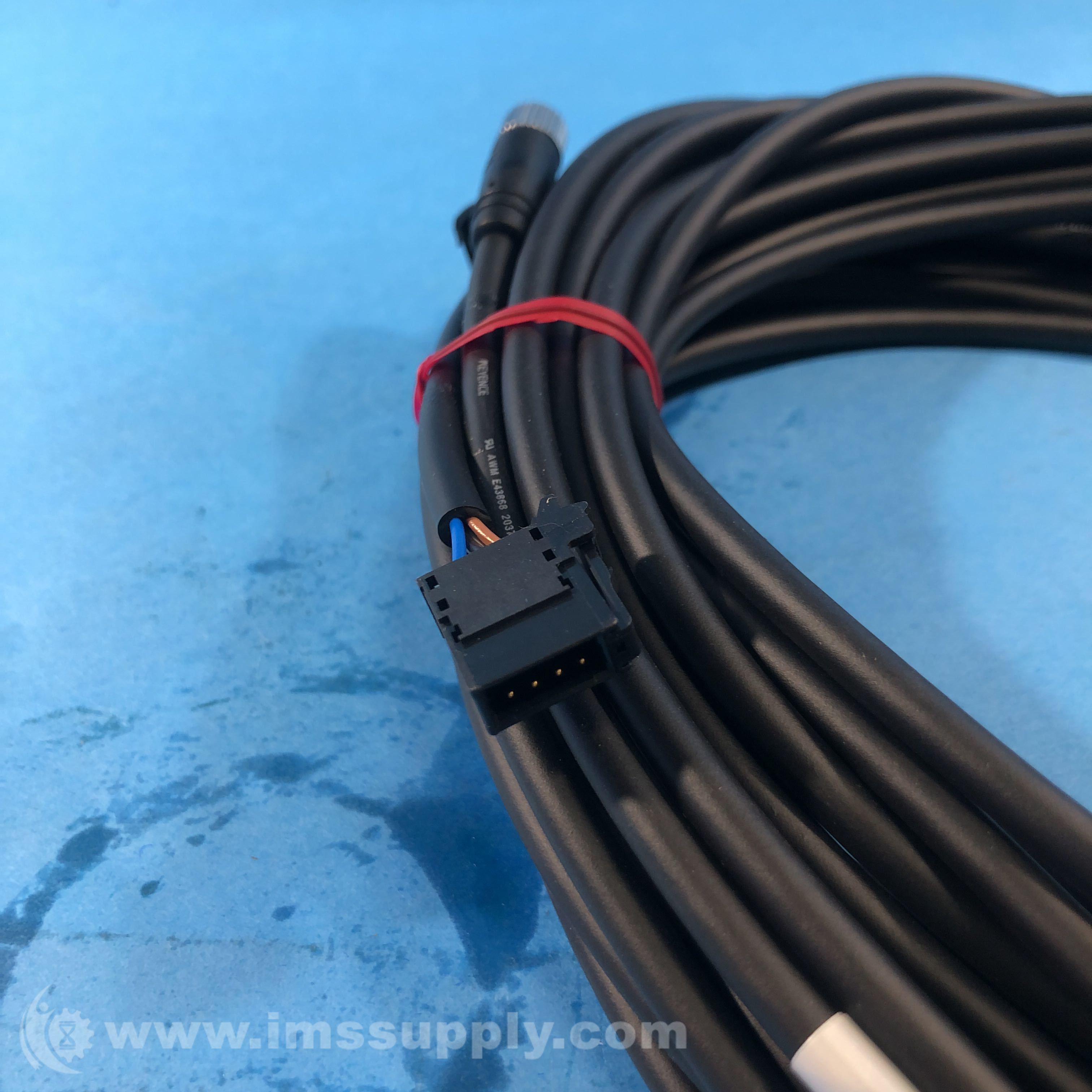 Keyence OP87058 Optical Micrometer Sensor Head Cable IMS Supply