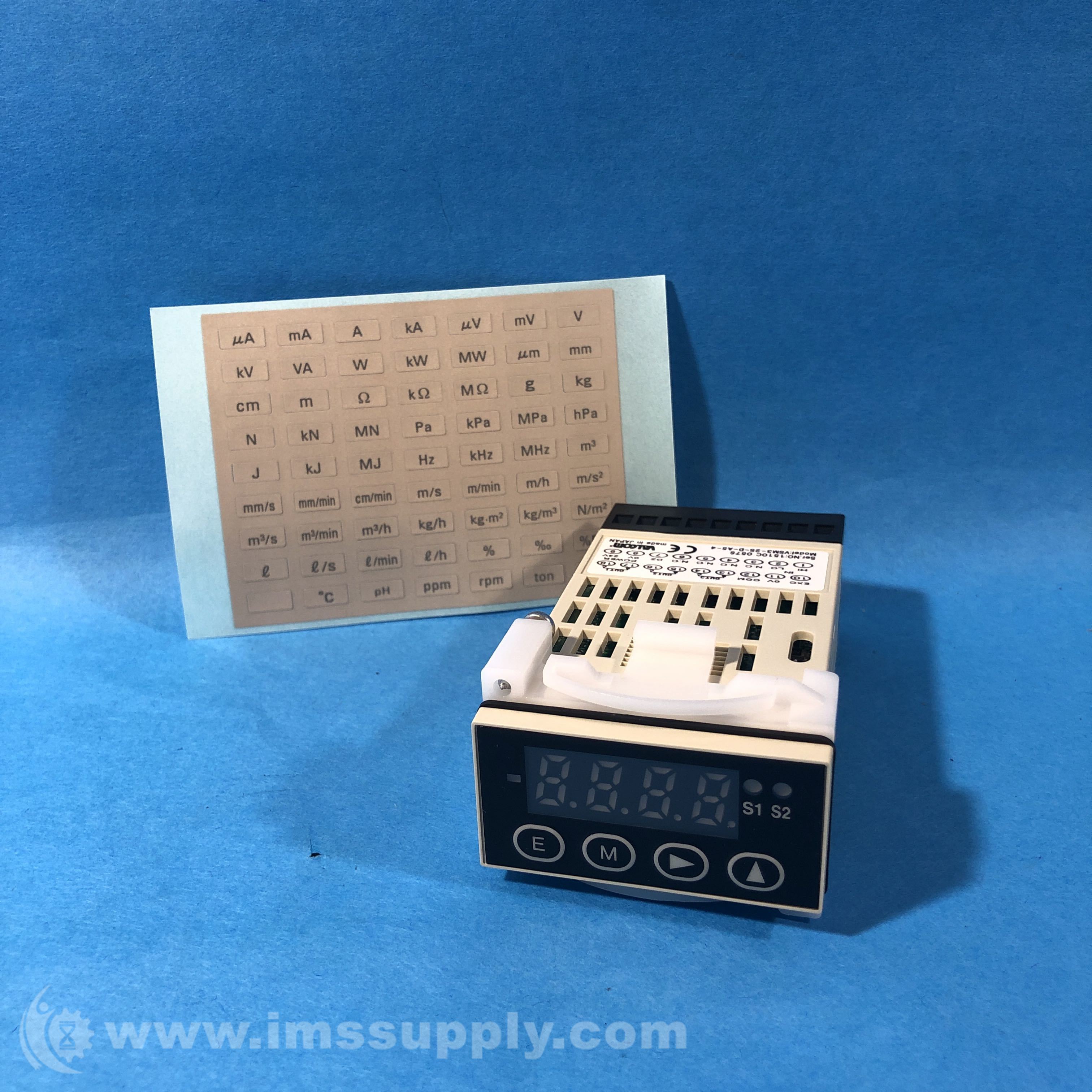 Valcom VSM3-2S-D-A5-4 Miniature Digital Panel Meter - IMS Supply