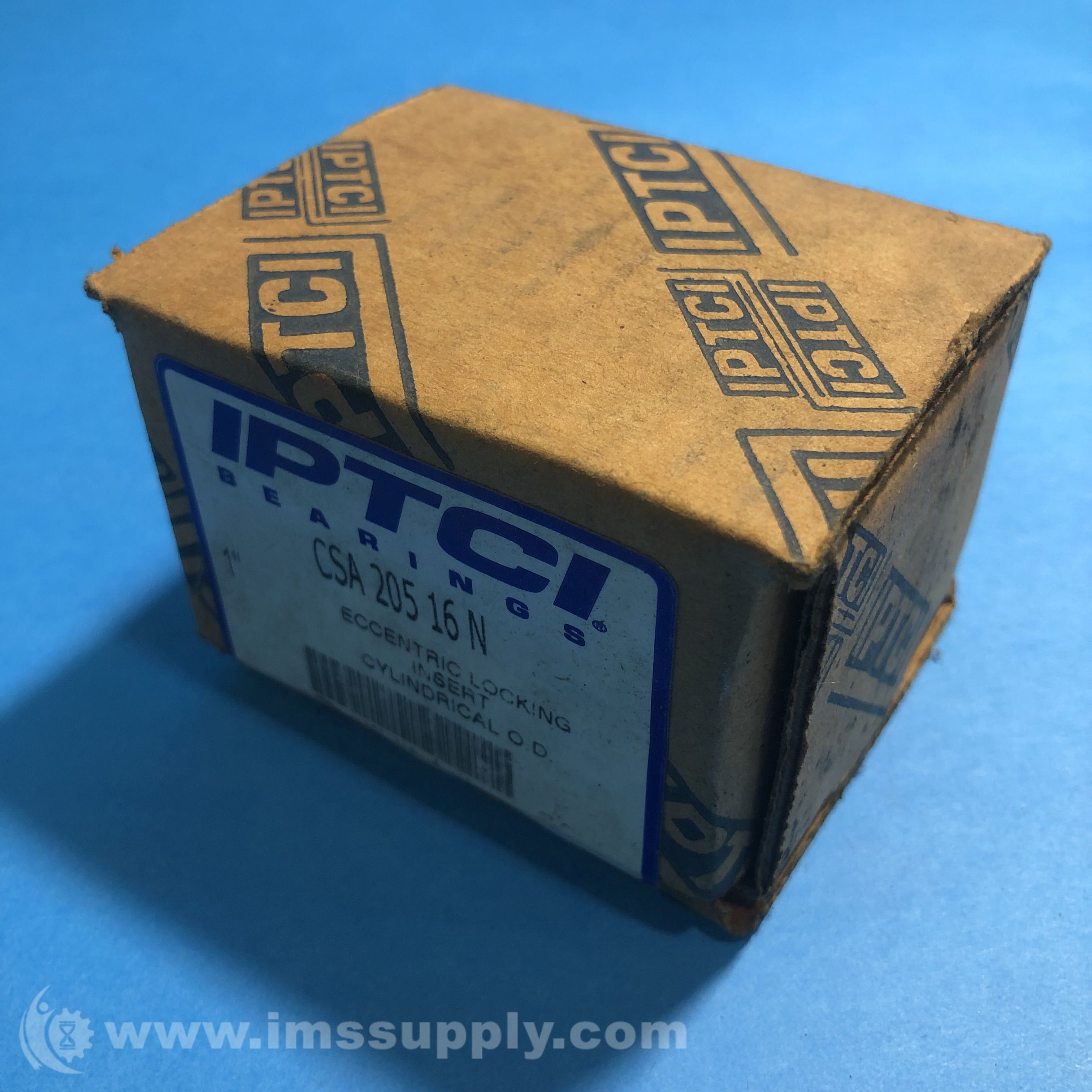 IPTCI CSA 205 16 N Bore Size 1'' Eccentric Locking Insert Bearing IMS