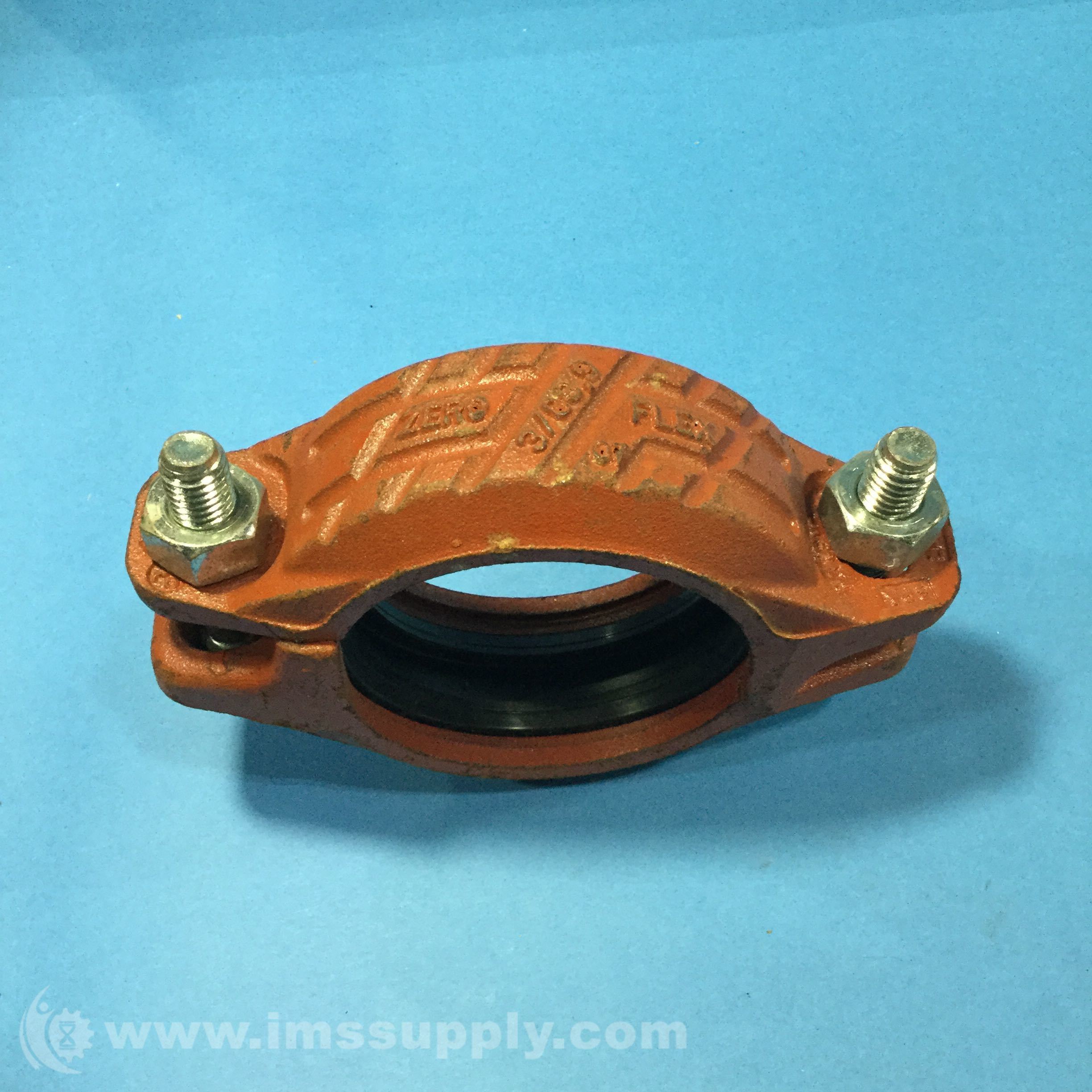 Victaulic 3/88.9 3 Pipe Coupling, Zero Flex IMS Supply