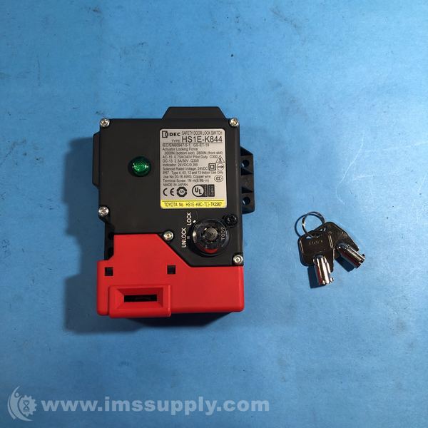 Idec HS1EK844 Solenoid Safety Door Lock Switch IMS Supply