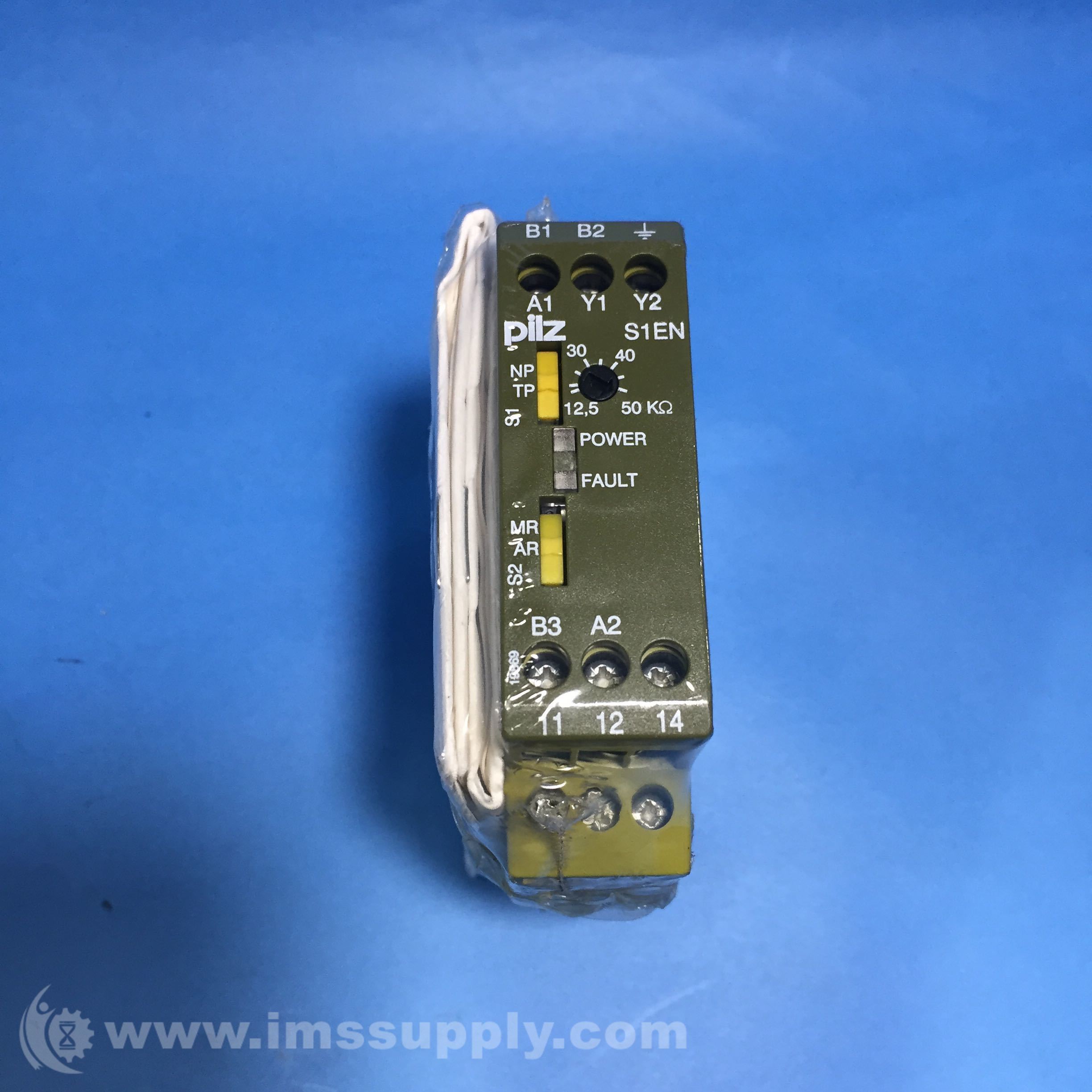 Pilz 884100 S1EN 50KOHM 24240VACDC Insulation Monitoring Relay IMS