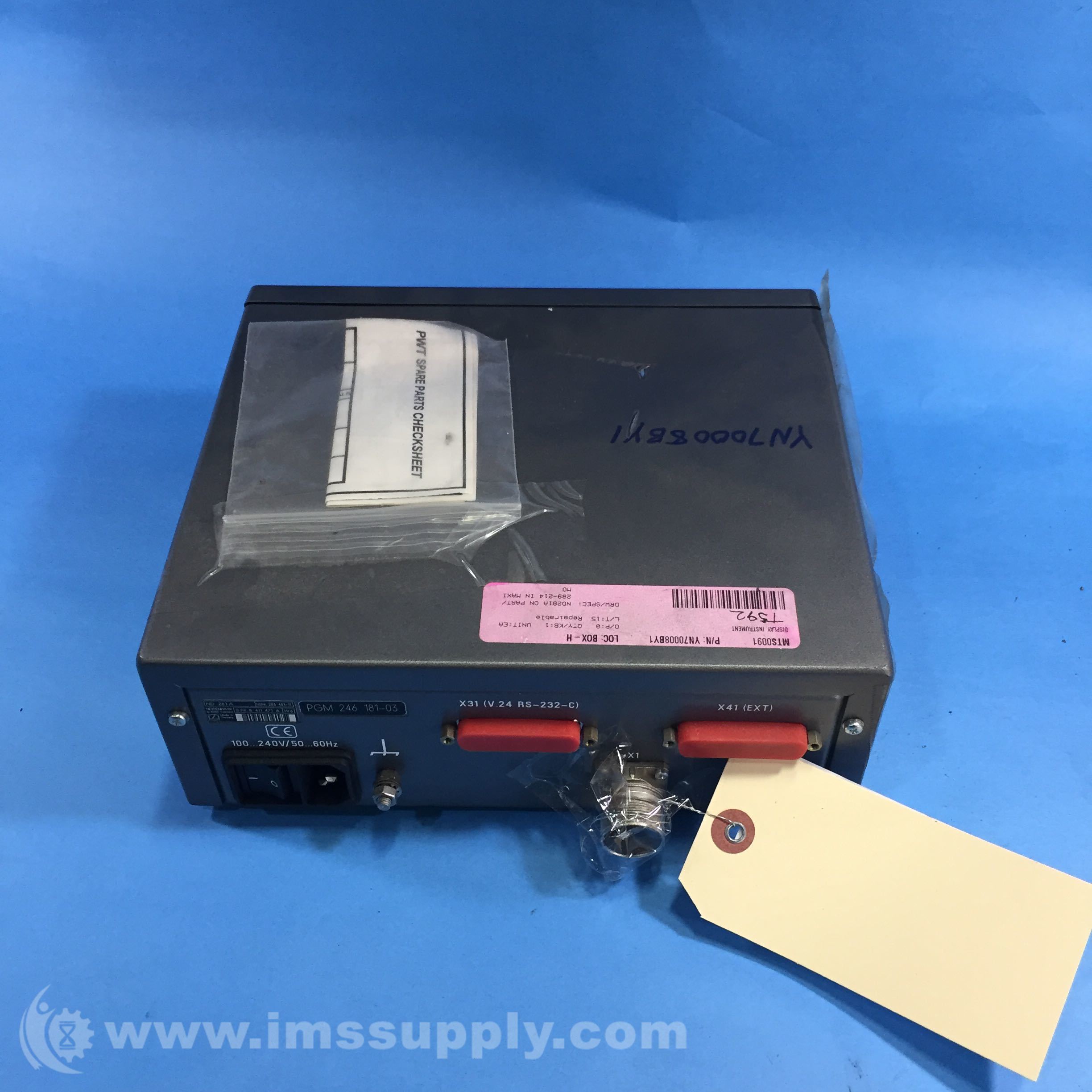 Heidenhain Corp PGM 246 181-03 Encoder Control w/Keypad - IMS Supply