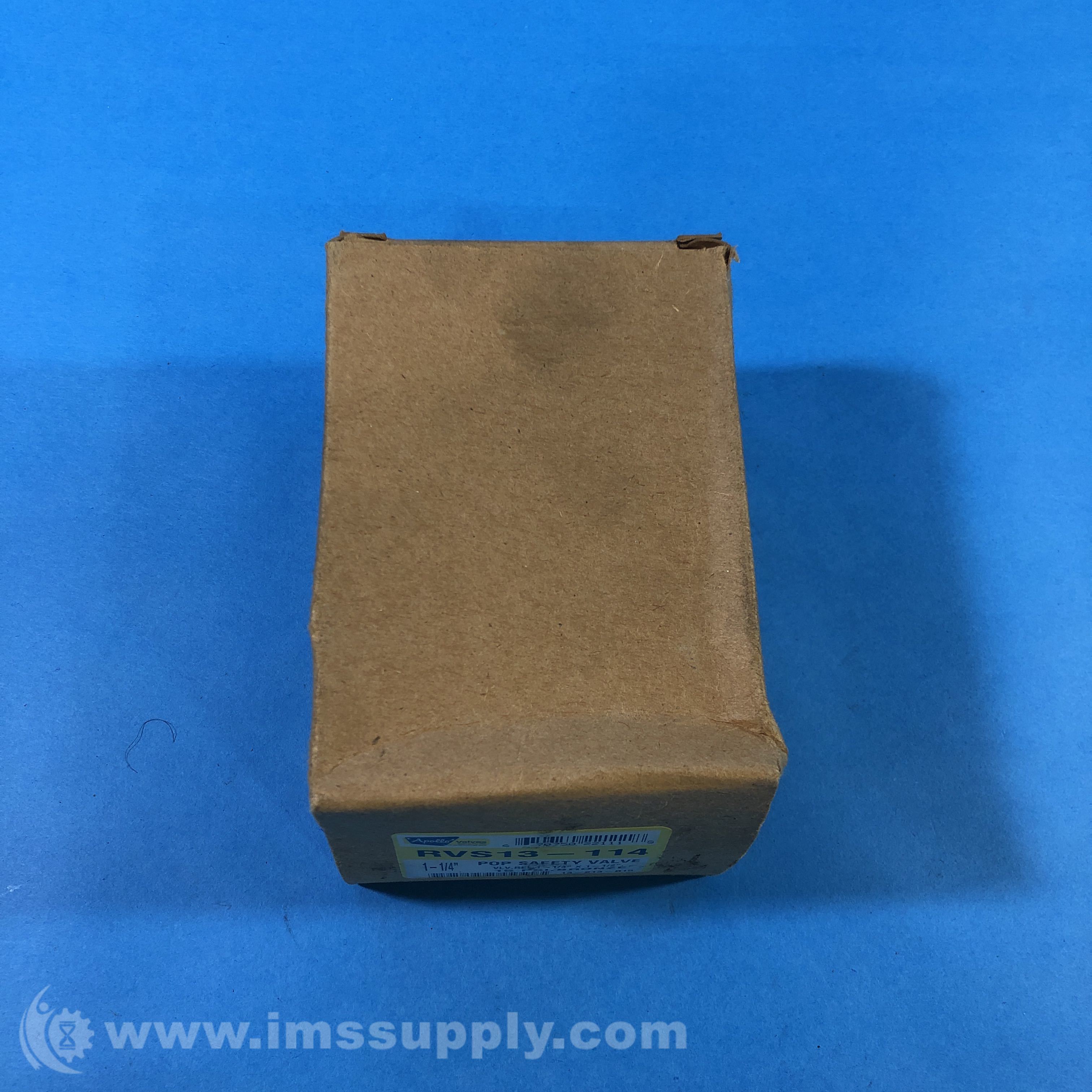 Apollo RVS13-114 Pop Safety Valve 15 PSI Bronze 1-1/4 x 1-1/2 - IMS Supply