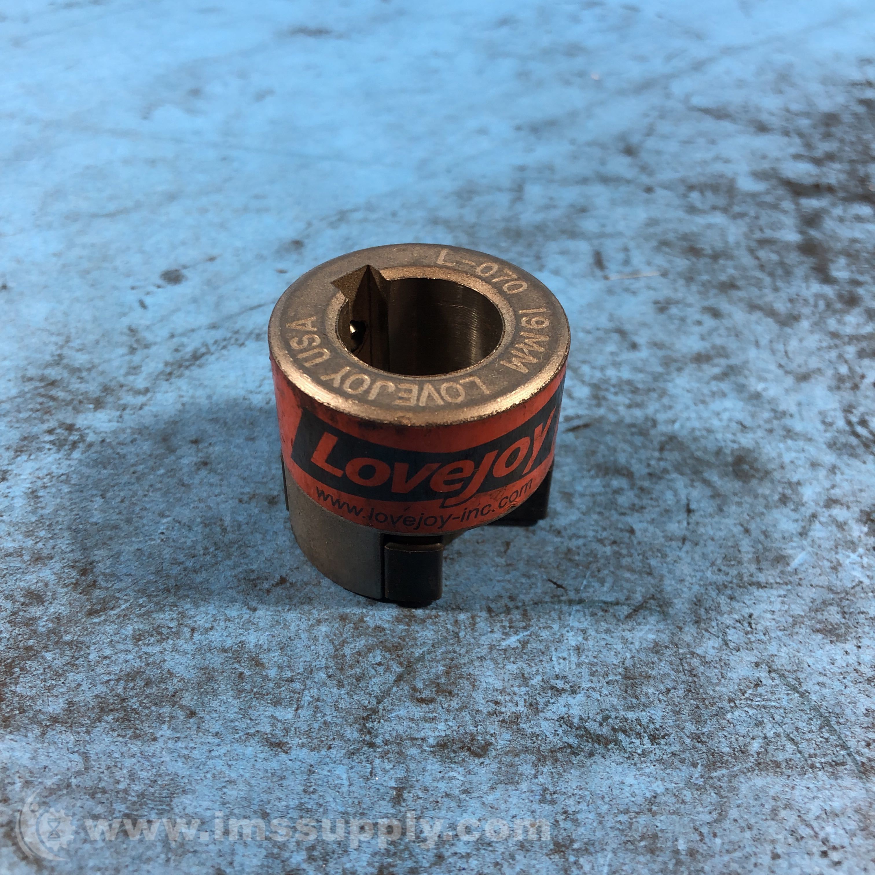 Lovejoy L070 HUB 19MM KW Jaw Coupling Hub IMS Supply